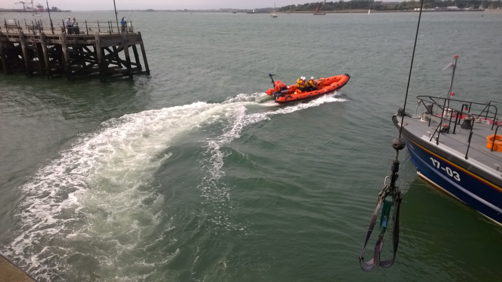 Harwich RNLI Inshore Lifeboat