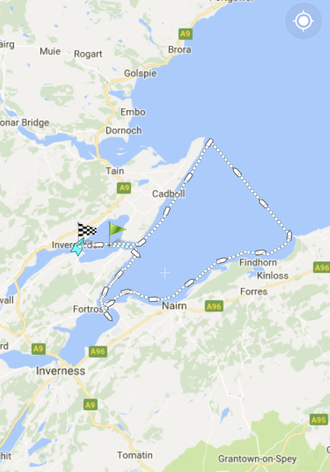 Marine Traffic Track