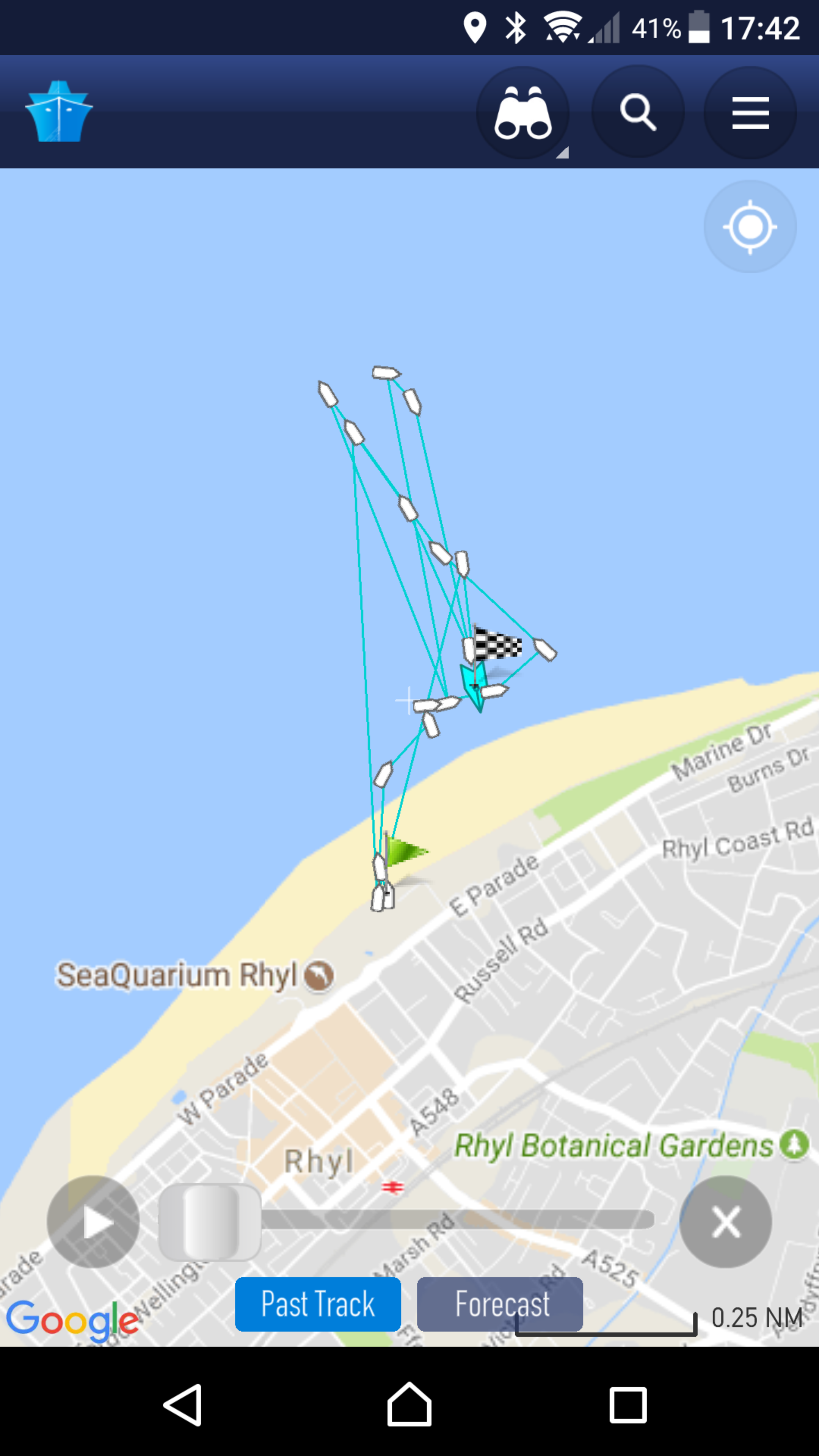 screenshot of ILB path
