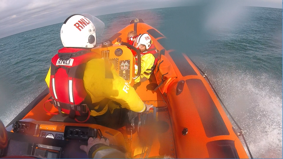 Skerries RNLI rescue teenager blown out to sea