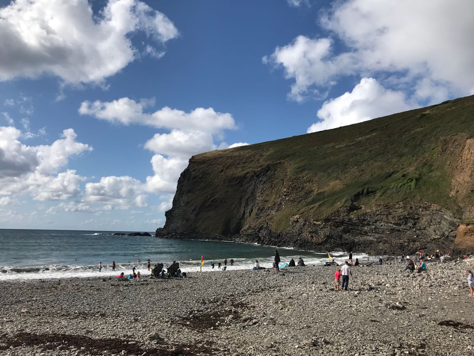 The cliffs at Crackington Haven