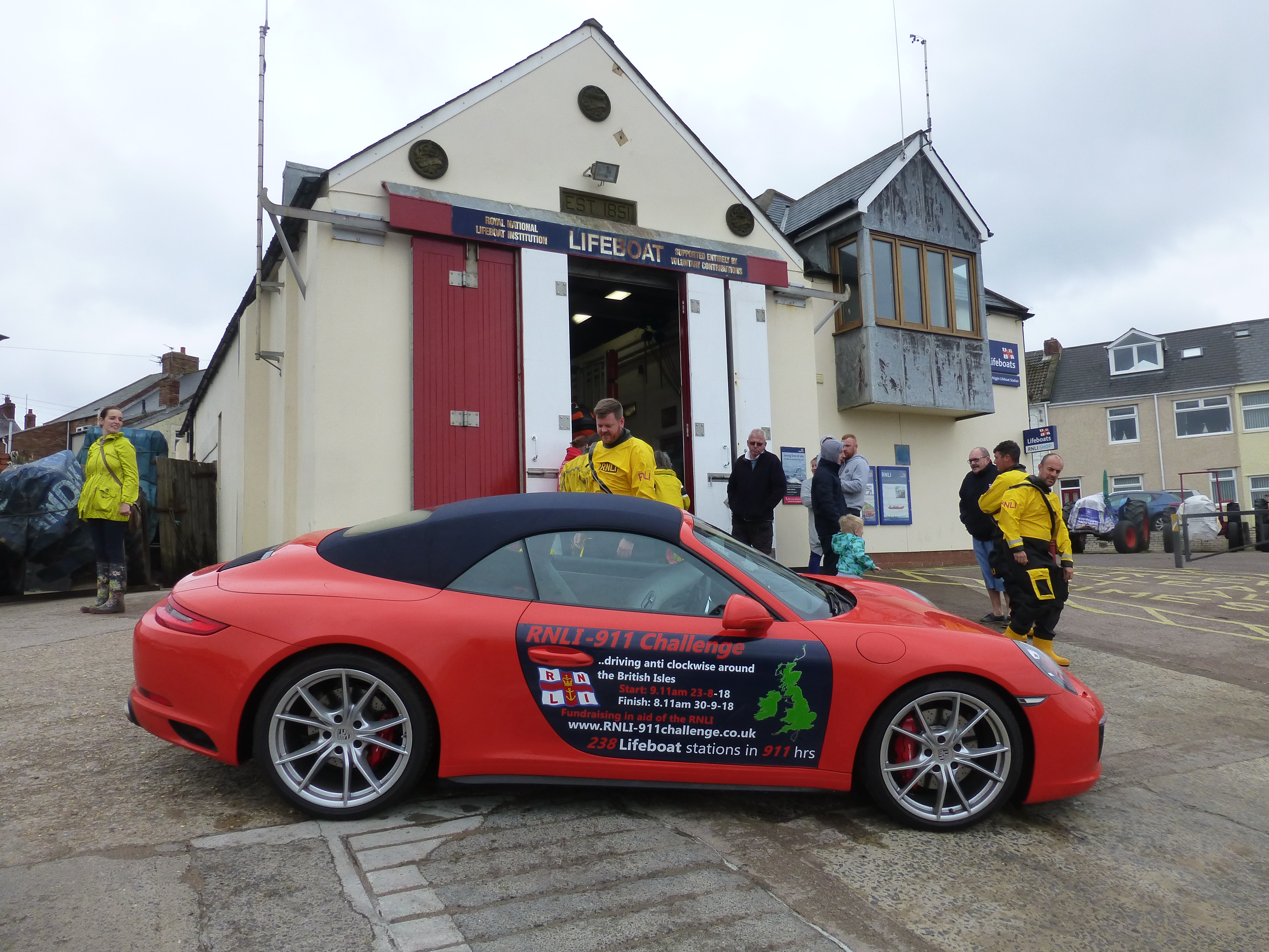 A series of images taken today to record the 911 visit by Belinda and James Richardson today.