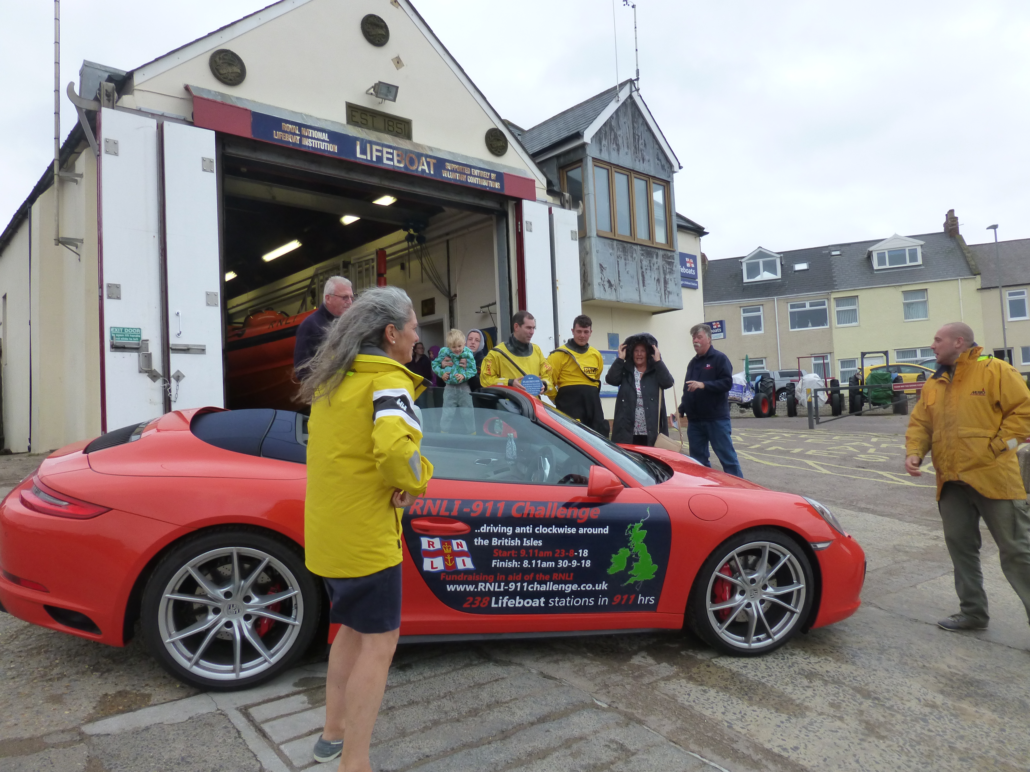 A series of images taken today to record the 911 visit by Belinda and James Richardson today.