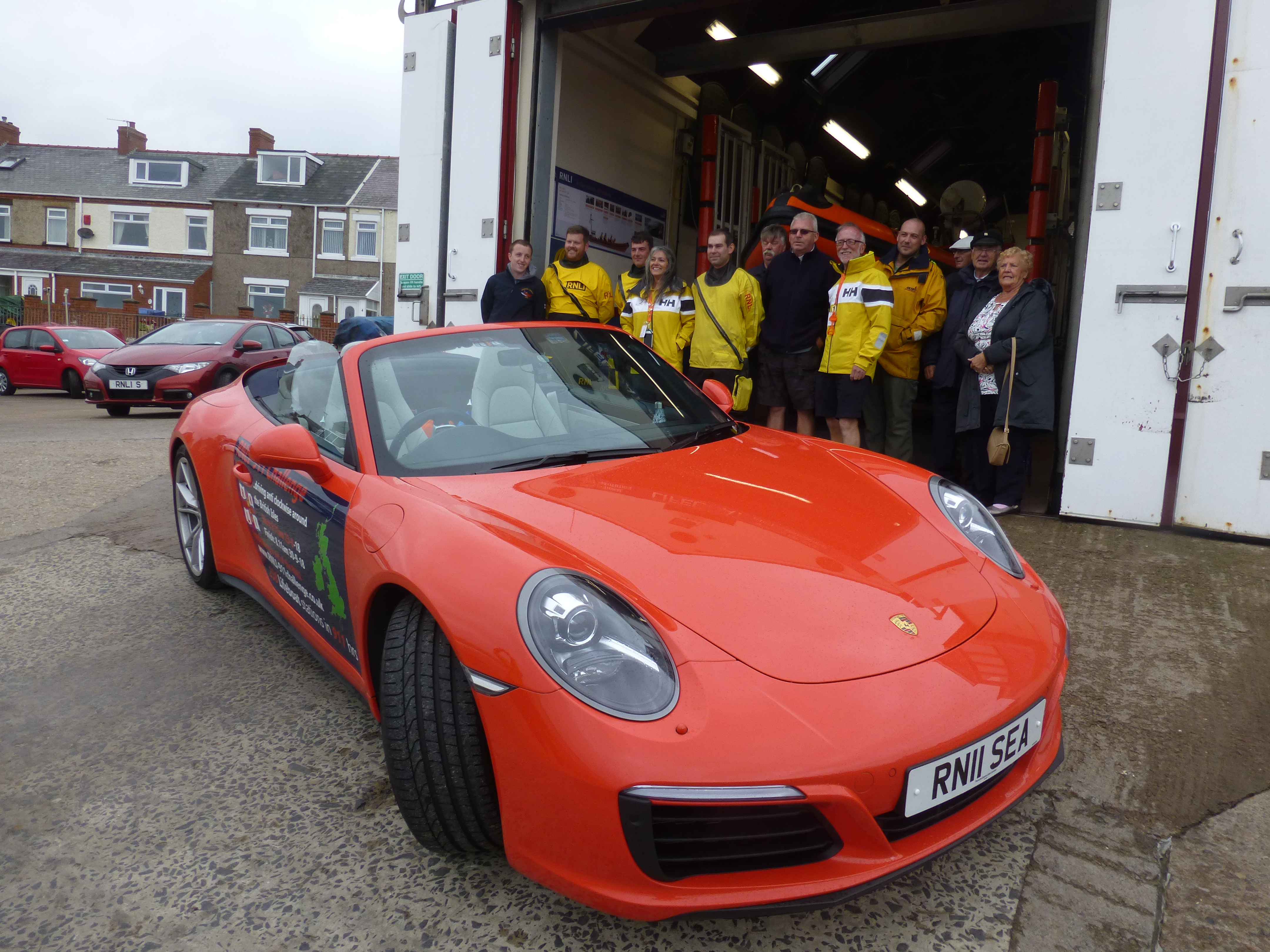 A series of images taken today to record the 911 visit by Belinda and James Richardson today.