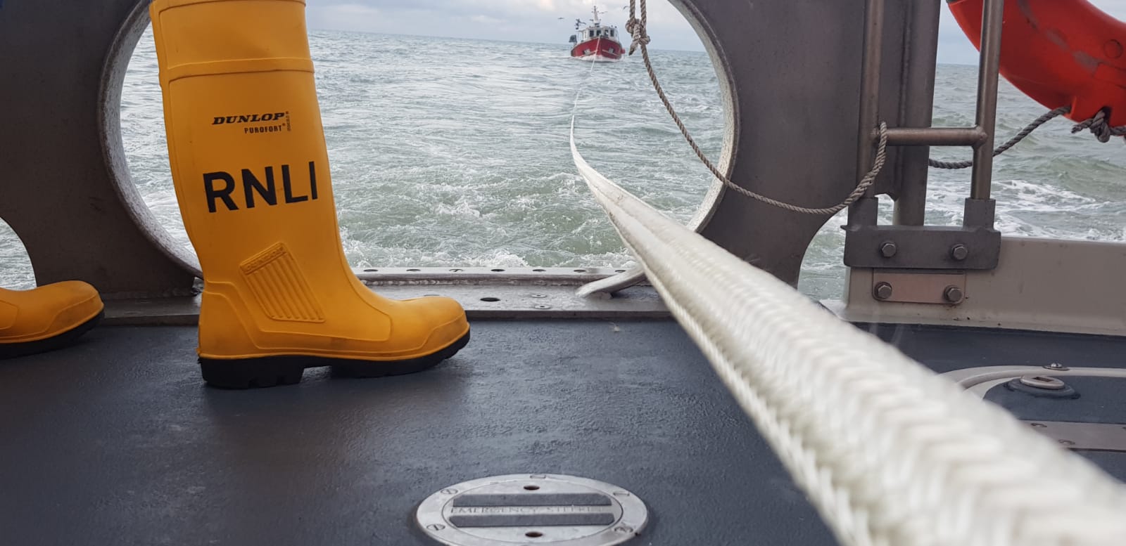 Arklow lifeboat aid fishing vessel with machinery failure