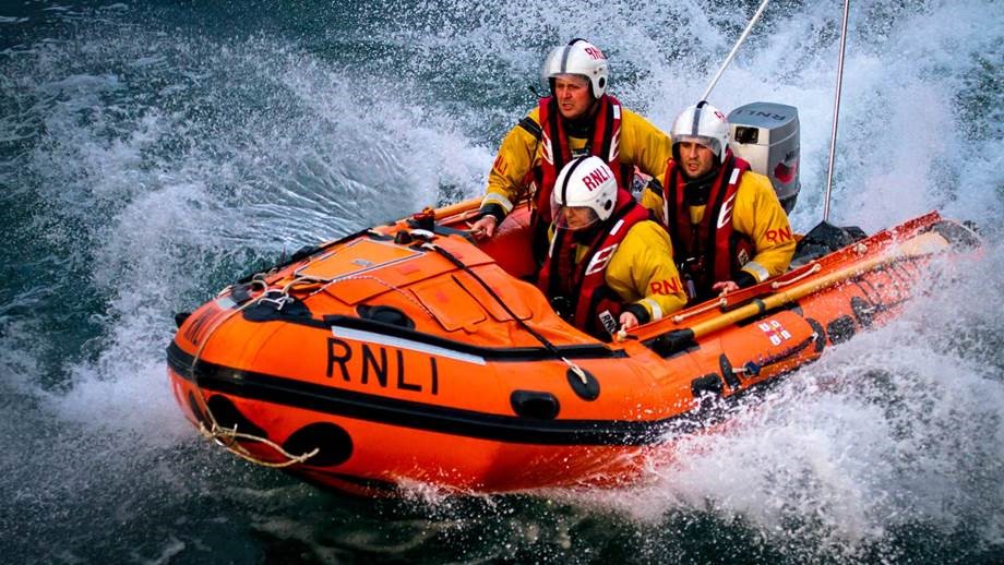 Llandudno inshore lifeboat Dr Barbara Saunderson
