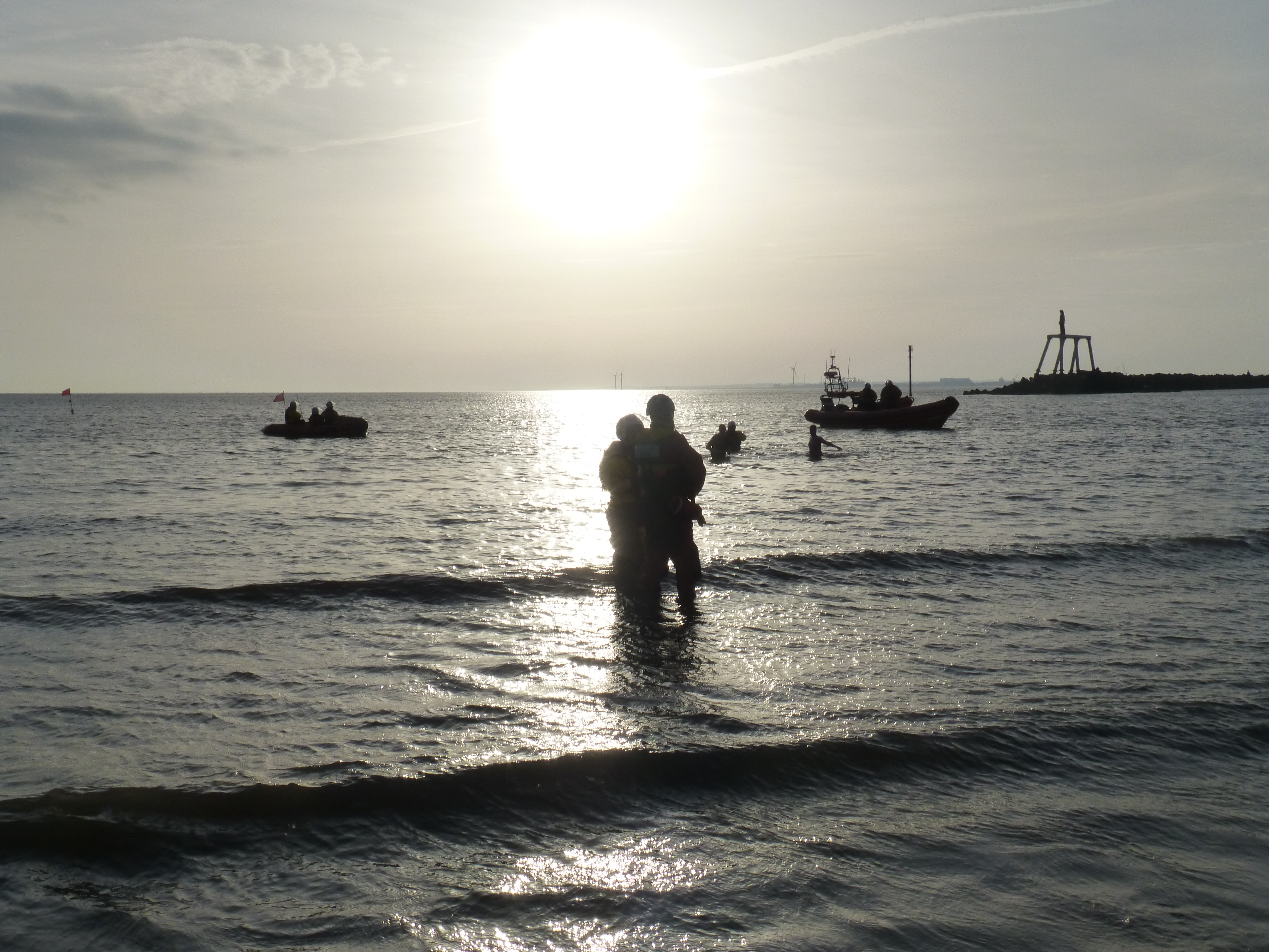 A series of photographs taken today showing the event 