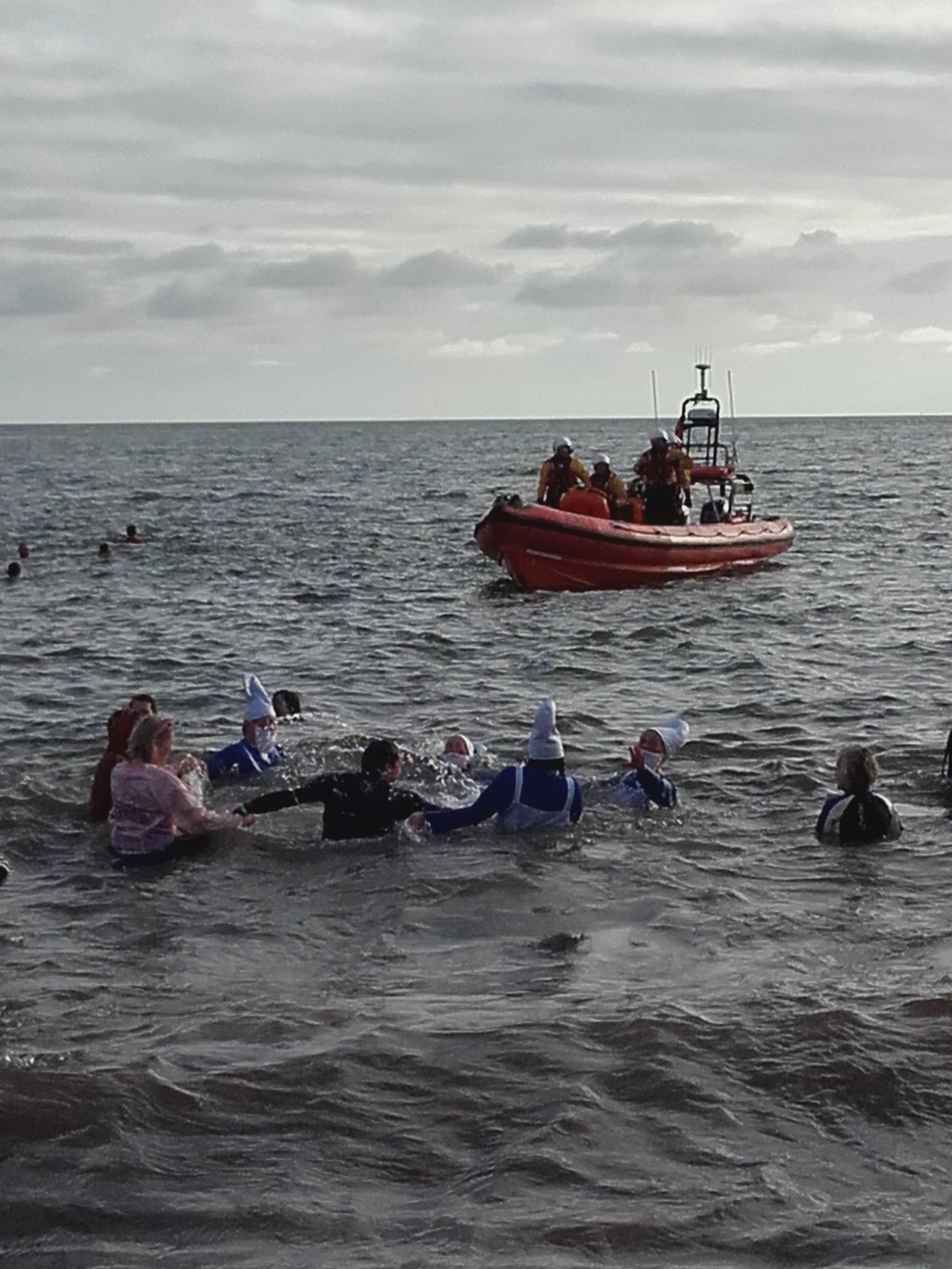 Smurfs and the lifeboat