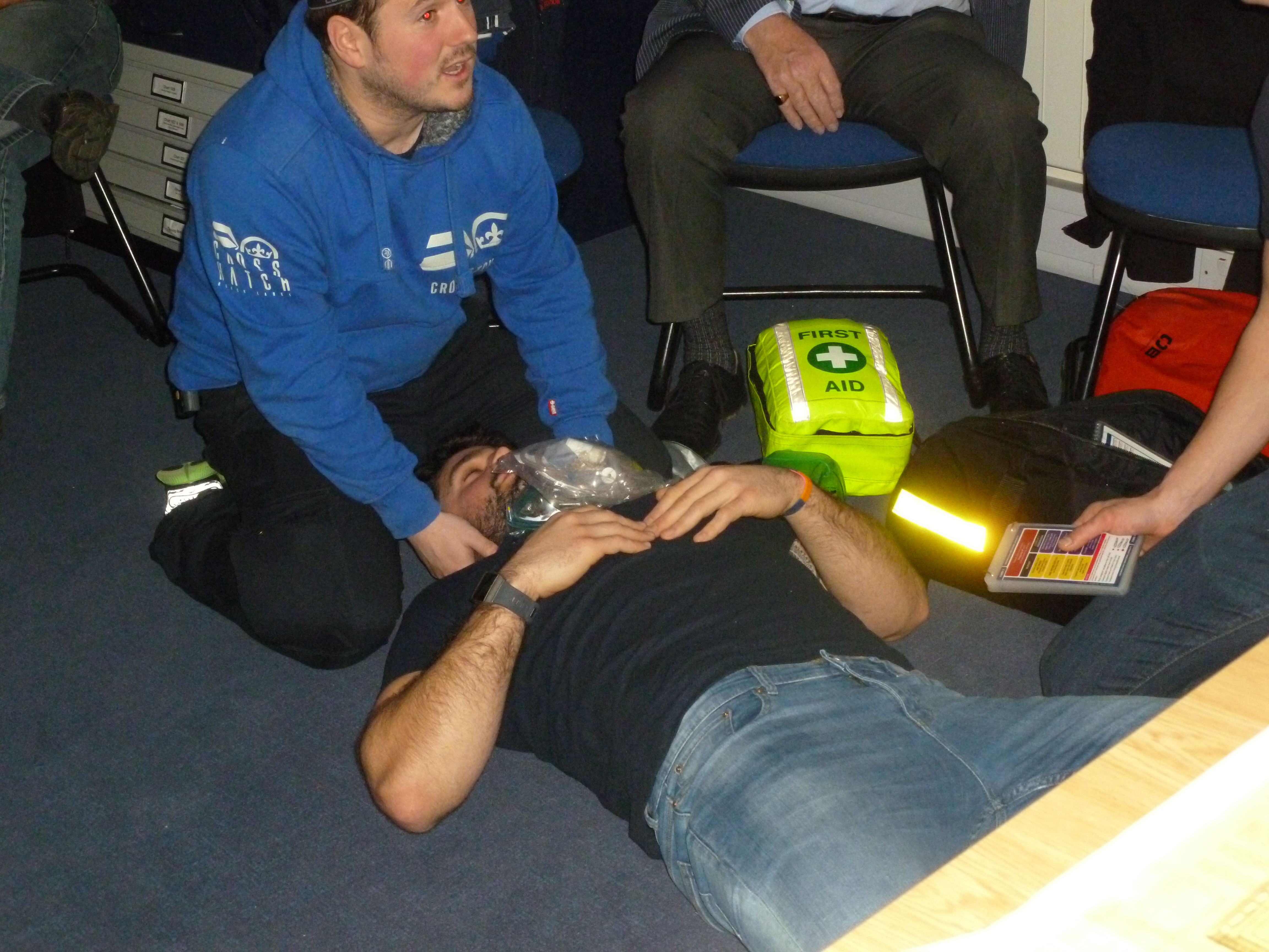 A casualty care simulation