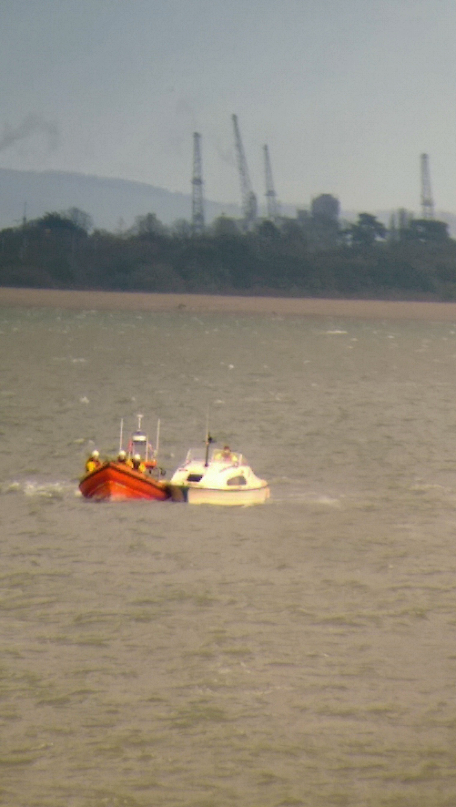 Taken from balcony of Cowes lifeboat station.