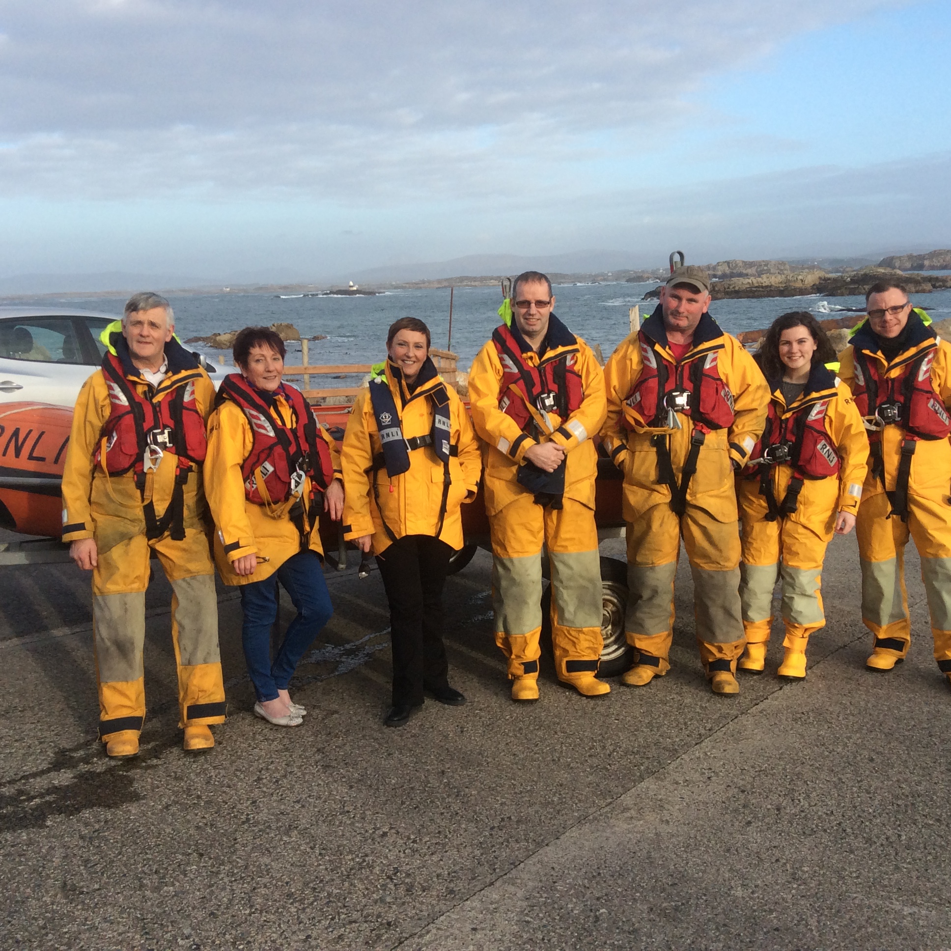 Arranmore RNLI wiht their new recruits