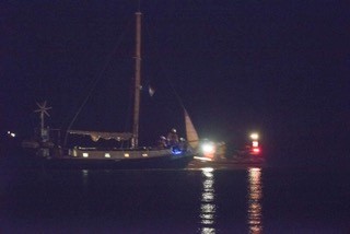 Crew with Yacht