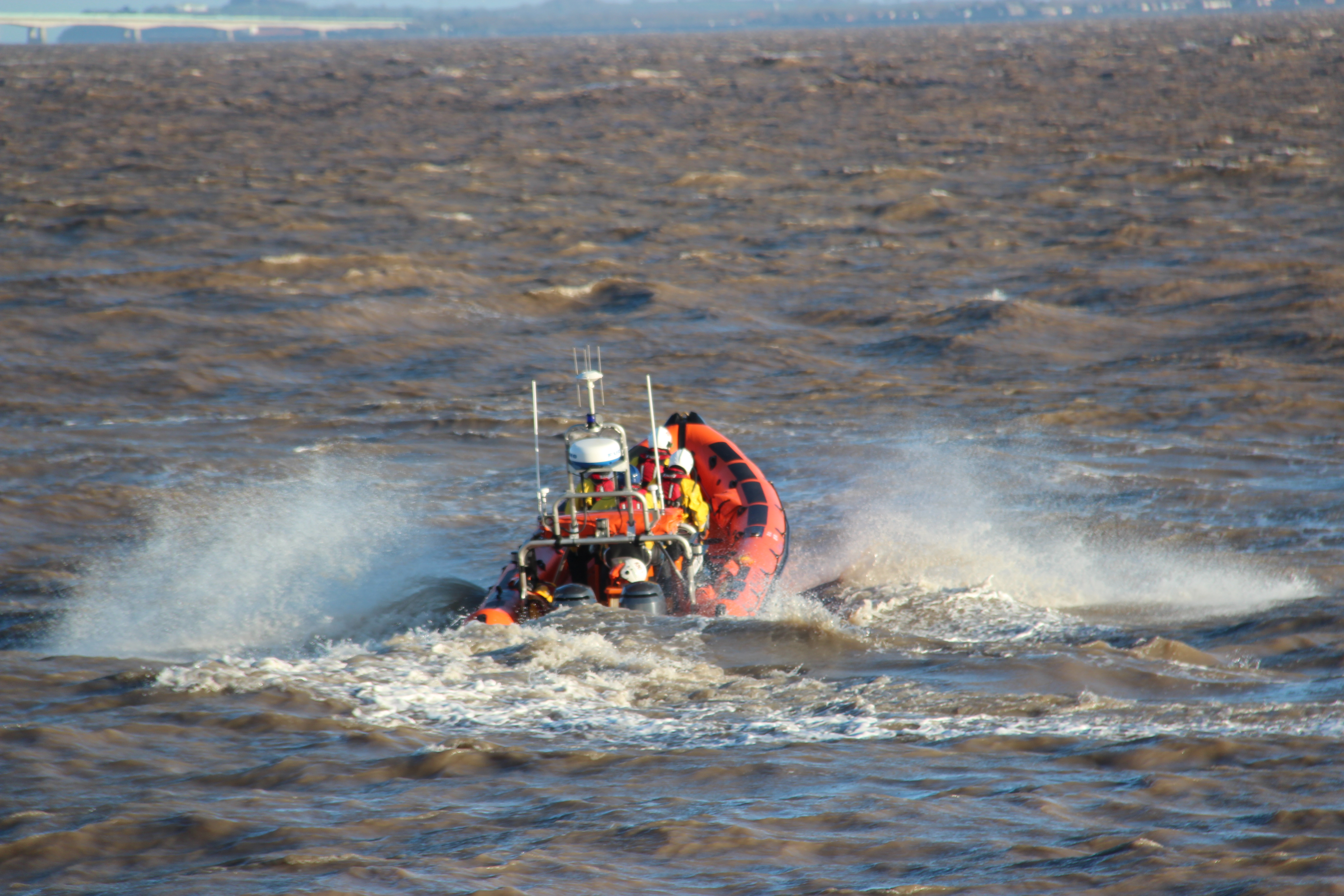 1. My Lady Anne Launching from ramp during assessment