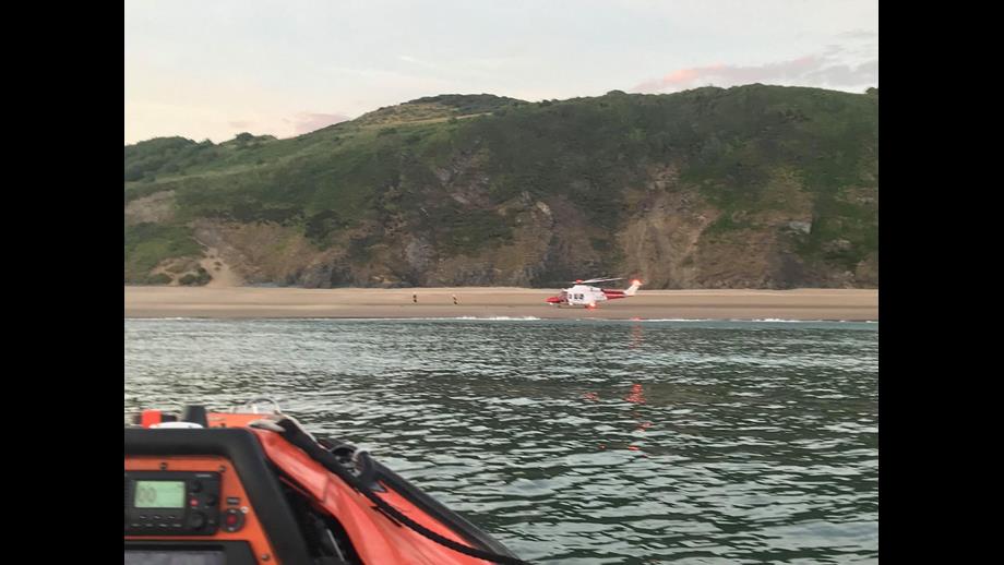 Rnli Night Rescue New Quay RNLI in all night multi agency rescue | RNLI
