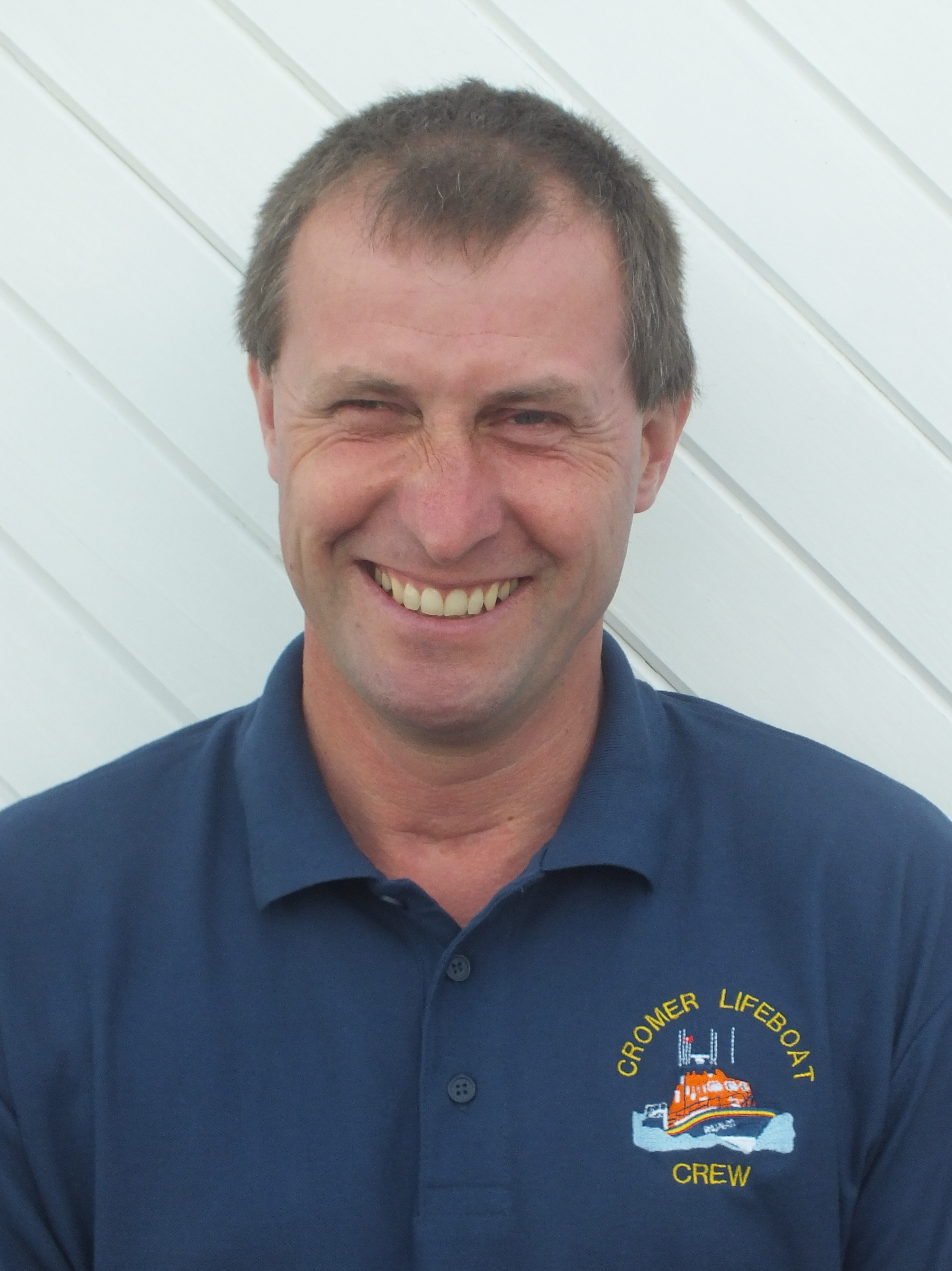 Ady Barker of Cromer RNLI