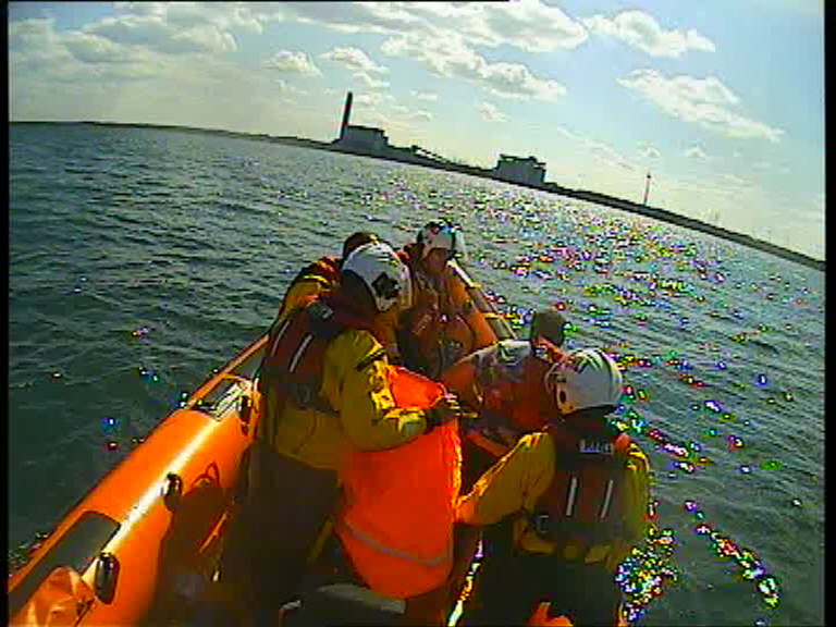 Assisting the casualty