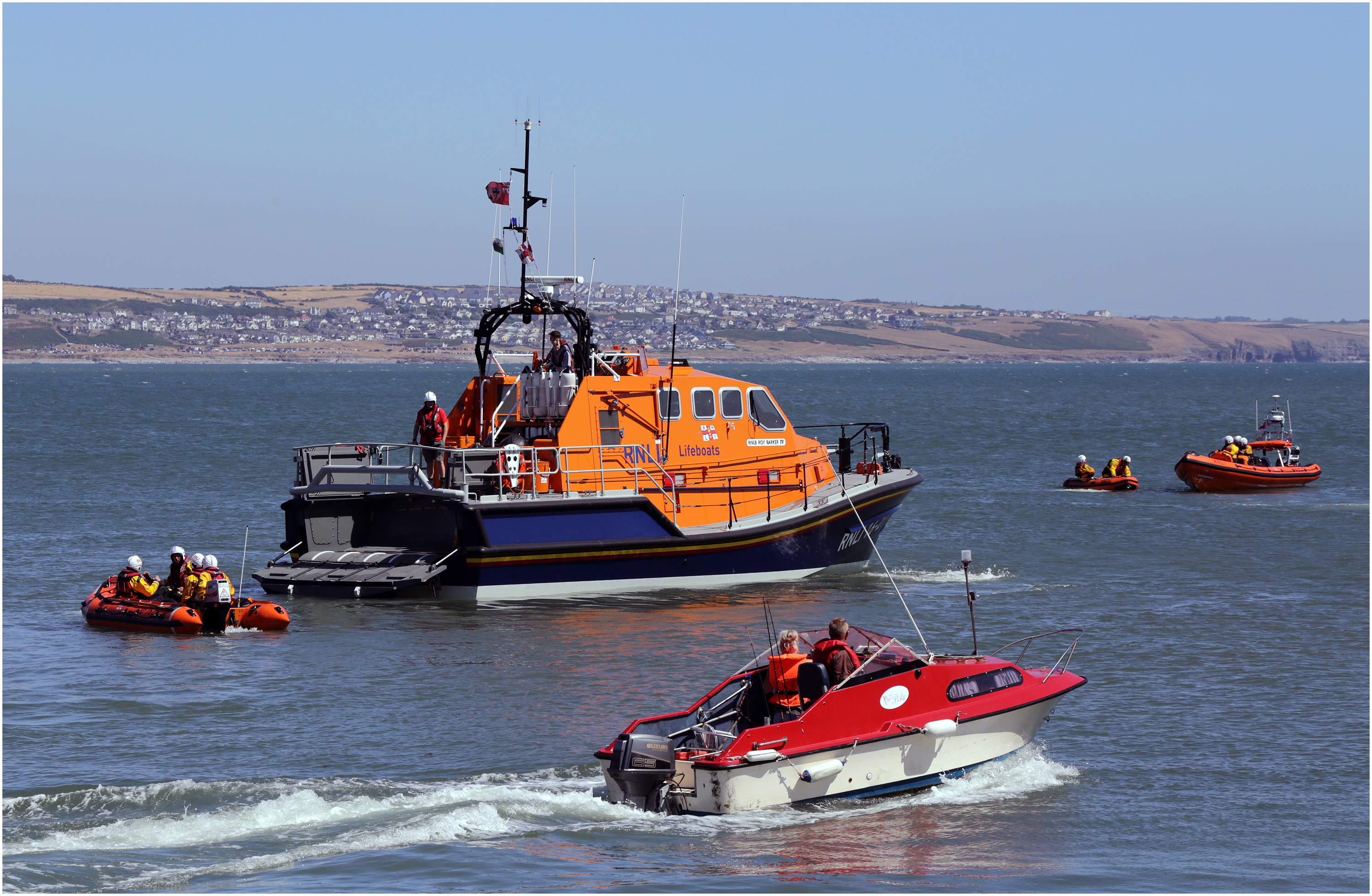 Y class, D class, Atlantic 85 and Tamar demonstrate abilities