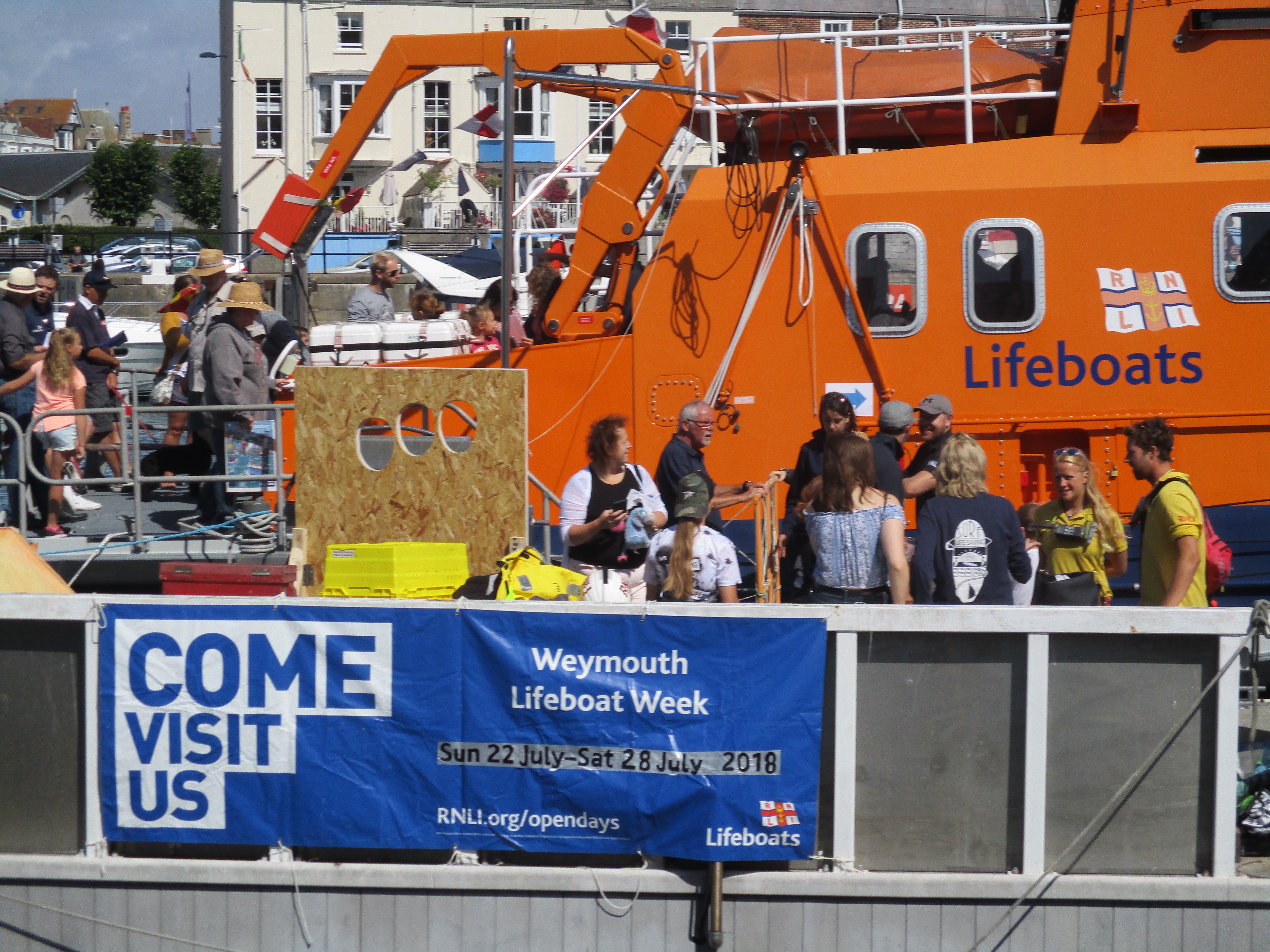 Weymouth RNLI lifeboat station open day