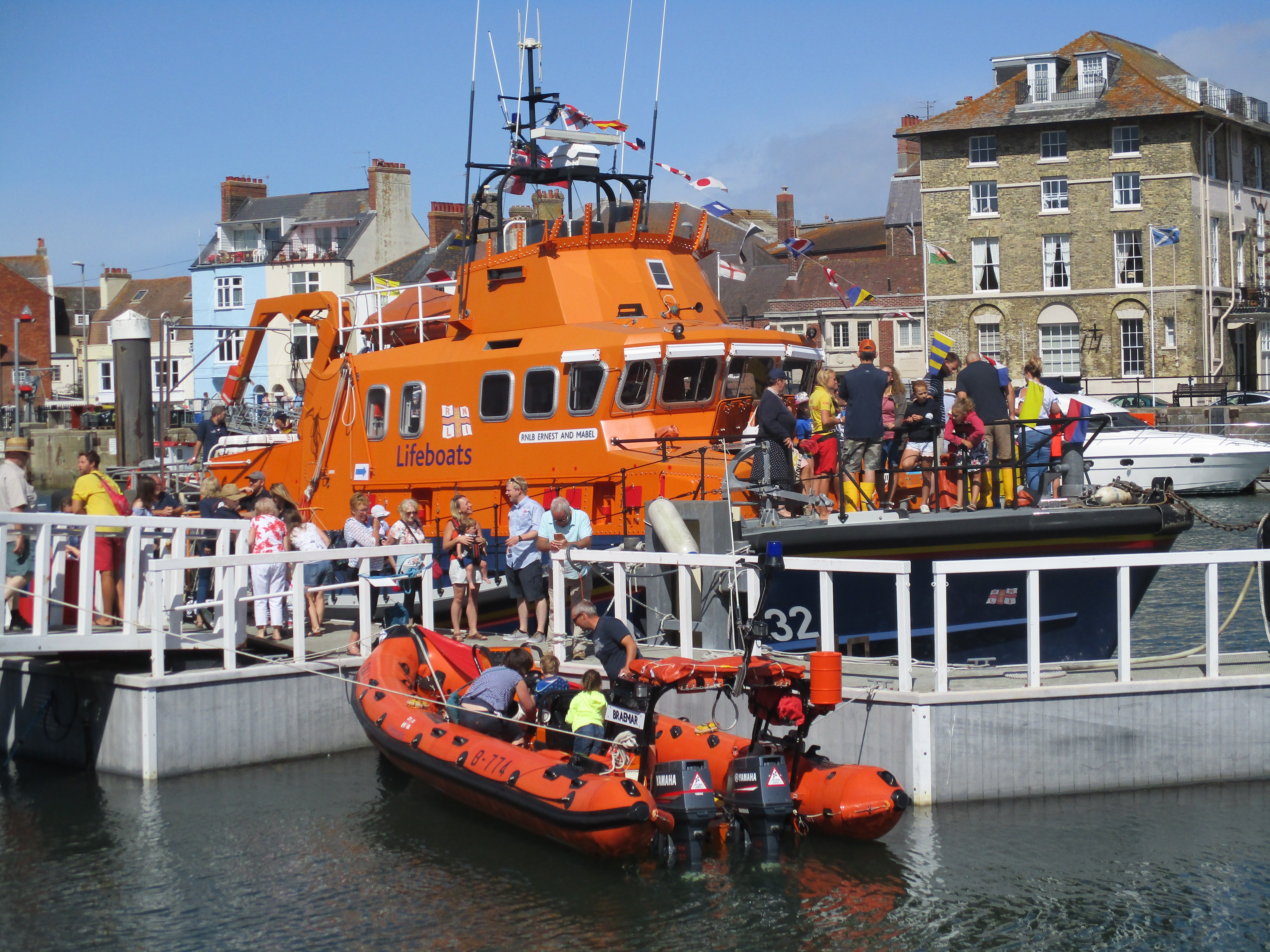 Weymouth RNLI lifeboat station open day