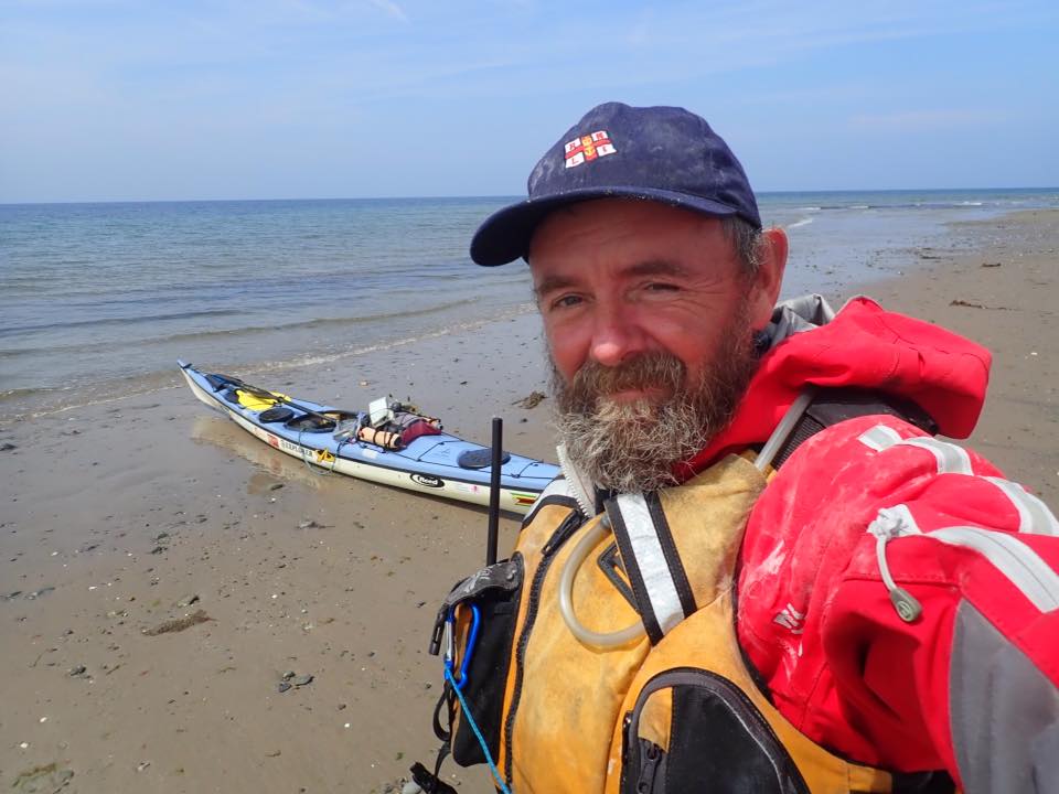 Nick Ray during his epic Three Peaks Challenge