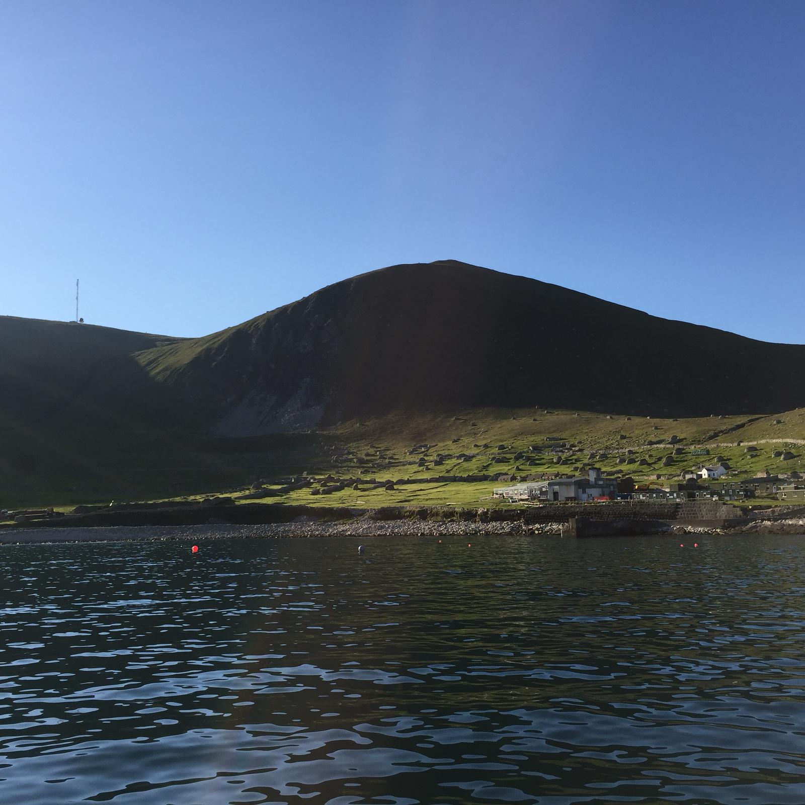 Leverburgh's Shannon class lifeboat attends a cliff rescue on St Kilda