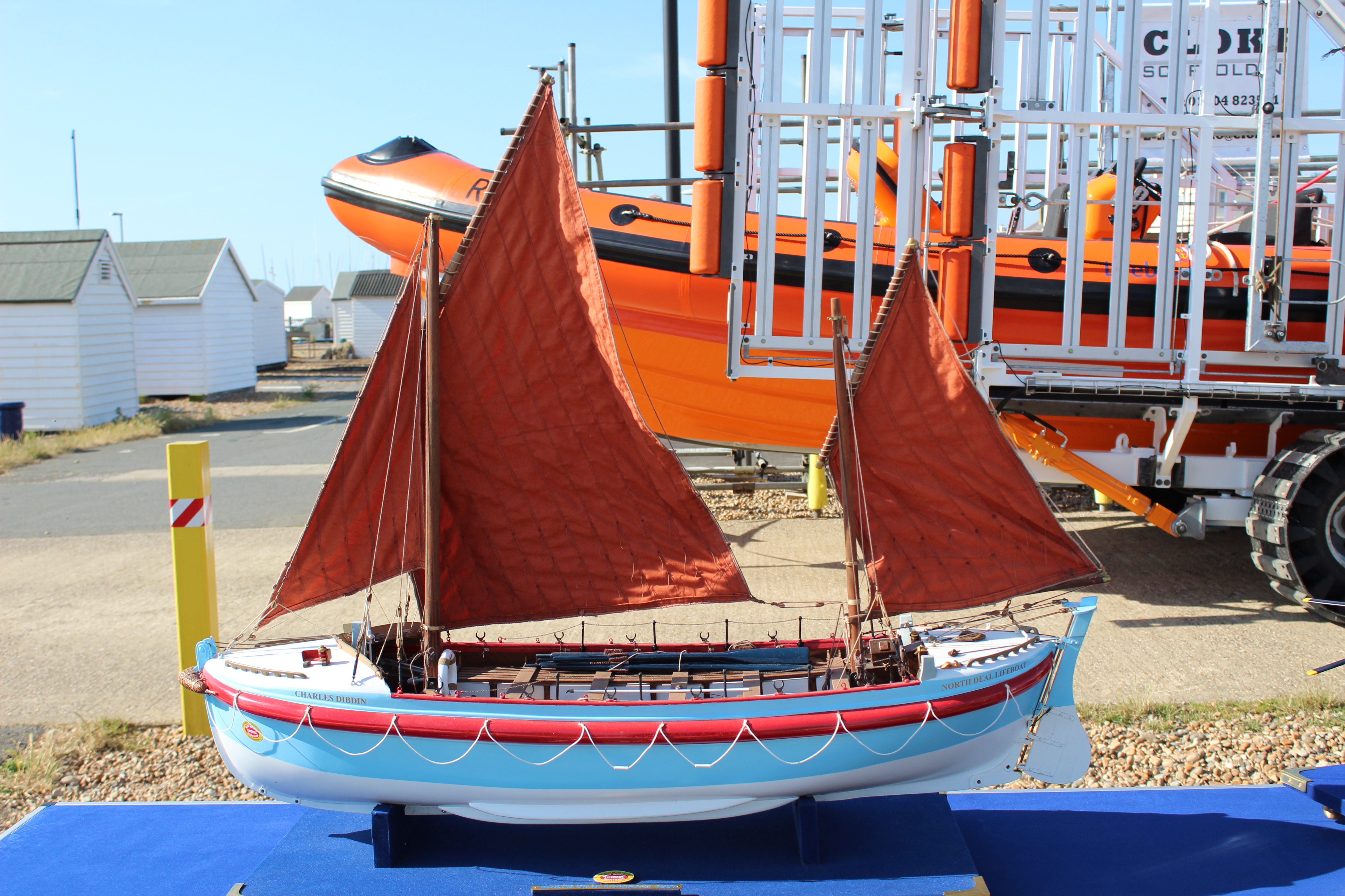 Walmer's former lifeboat Charles Dibden