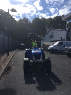 Systems Technician Apprentice Helen McKinnon at work