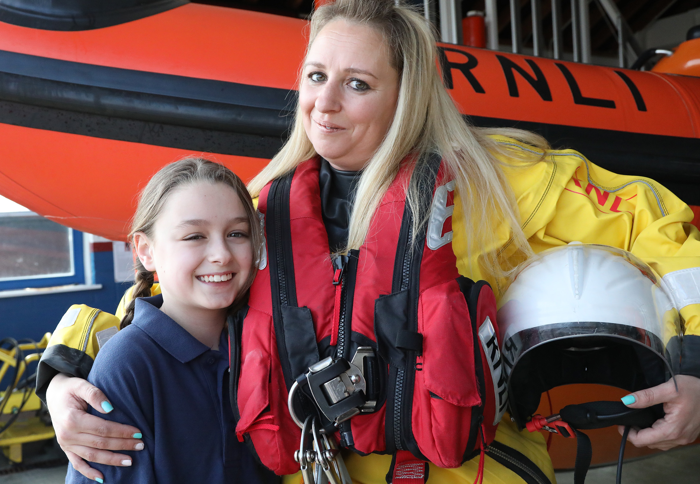 Nat Arter pictured with Summer