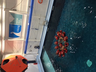 Crew survival huddle