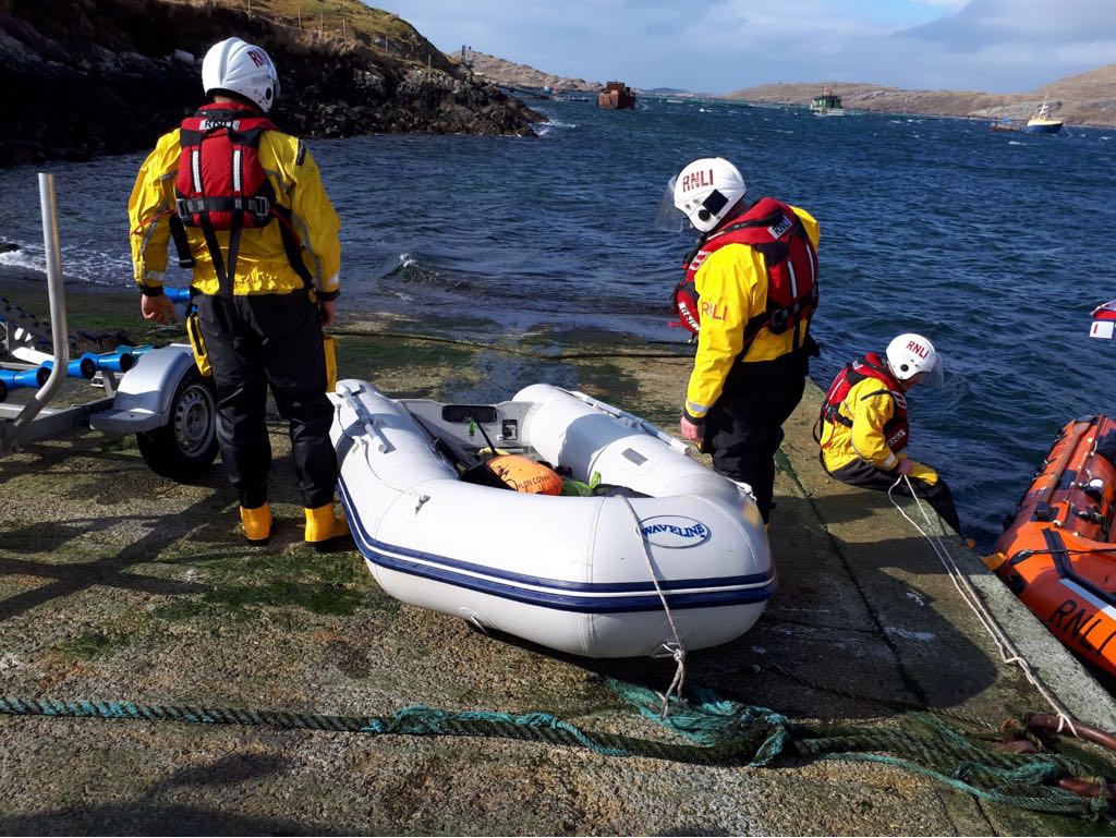 St. Patrick's Day callout for Clifden RNLI