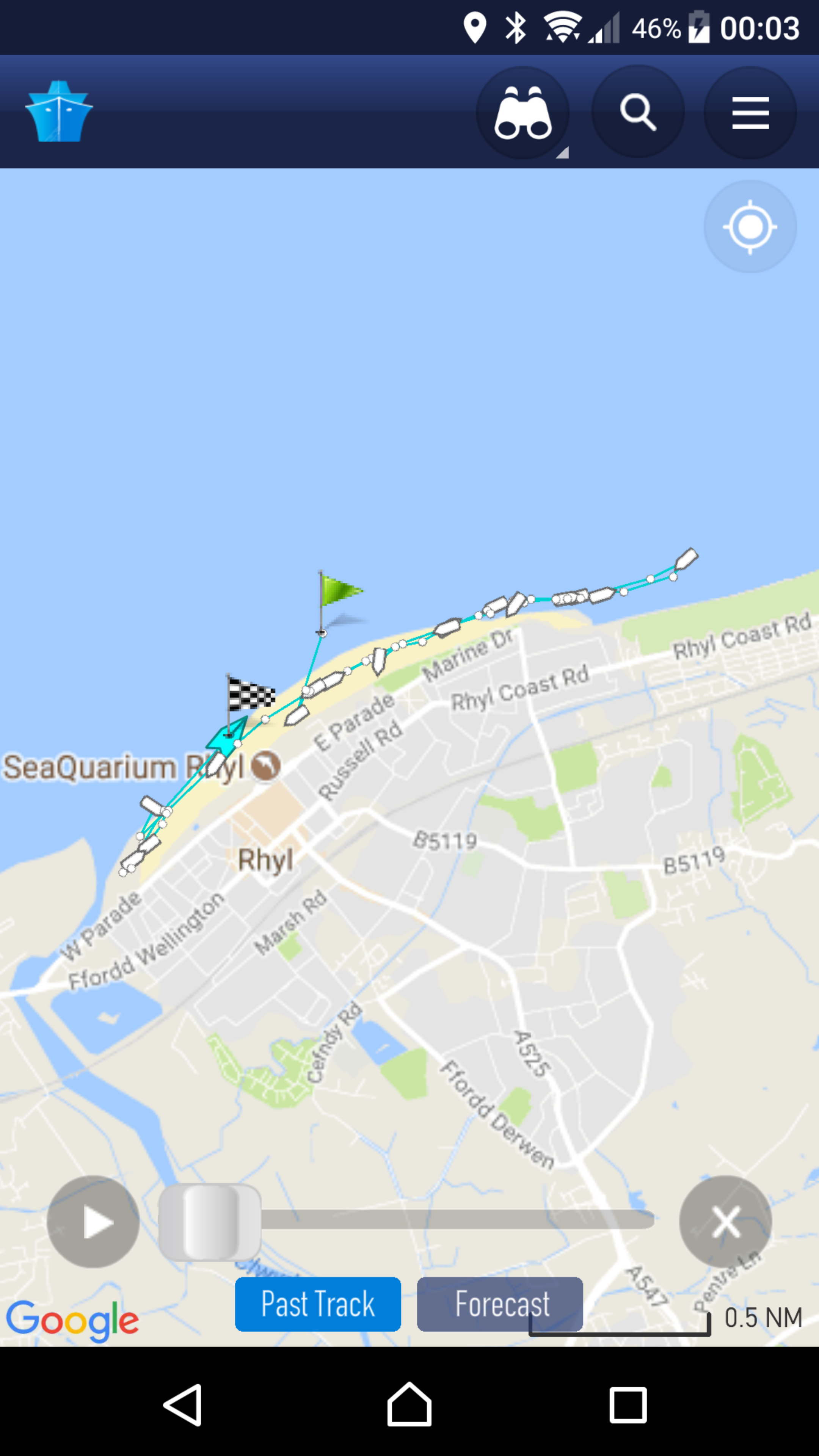 search after clothes found on beach