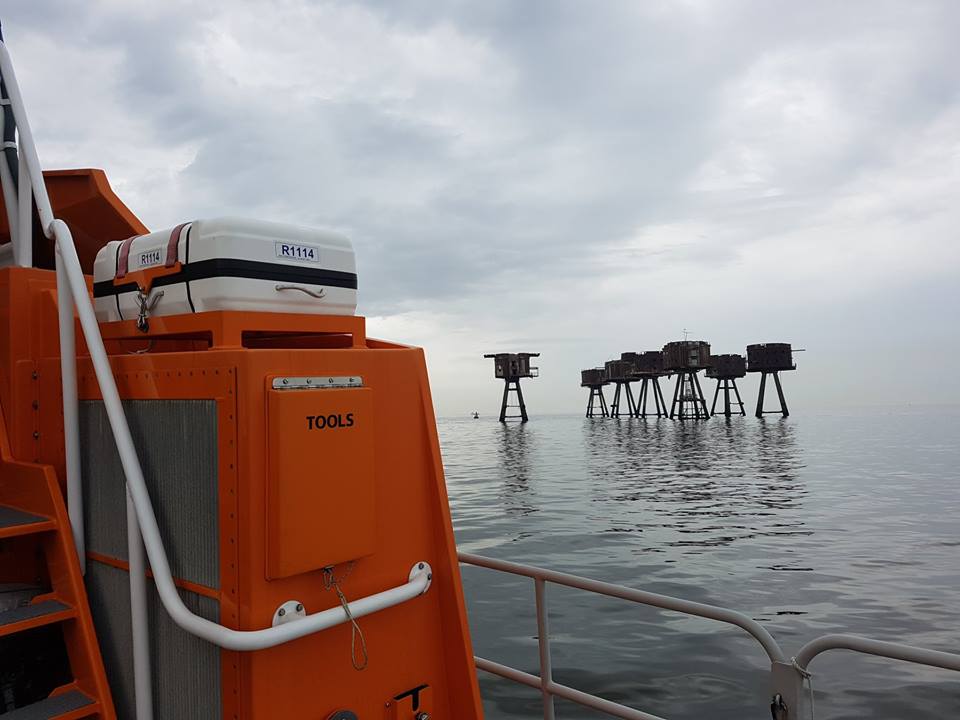 A view of the Red Sands Towers from the ALB