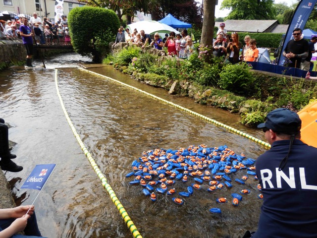 The start of one of the races