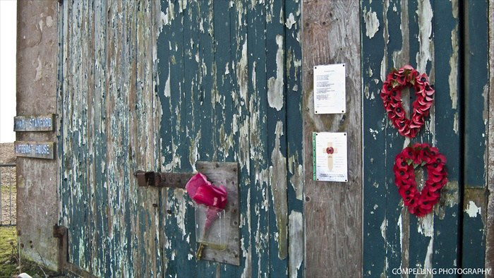 the door of the old boathouse The Mary Stanford Lifeboat House 