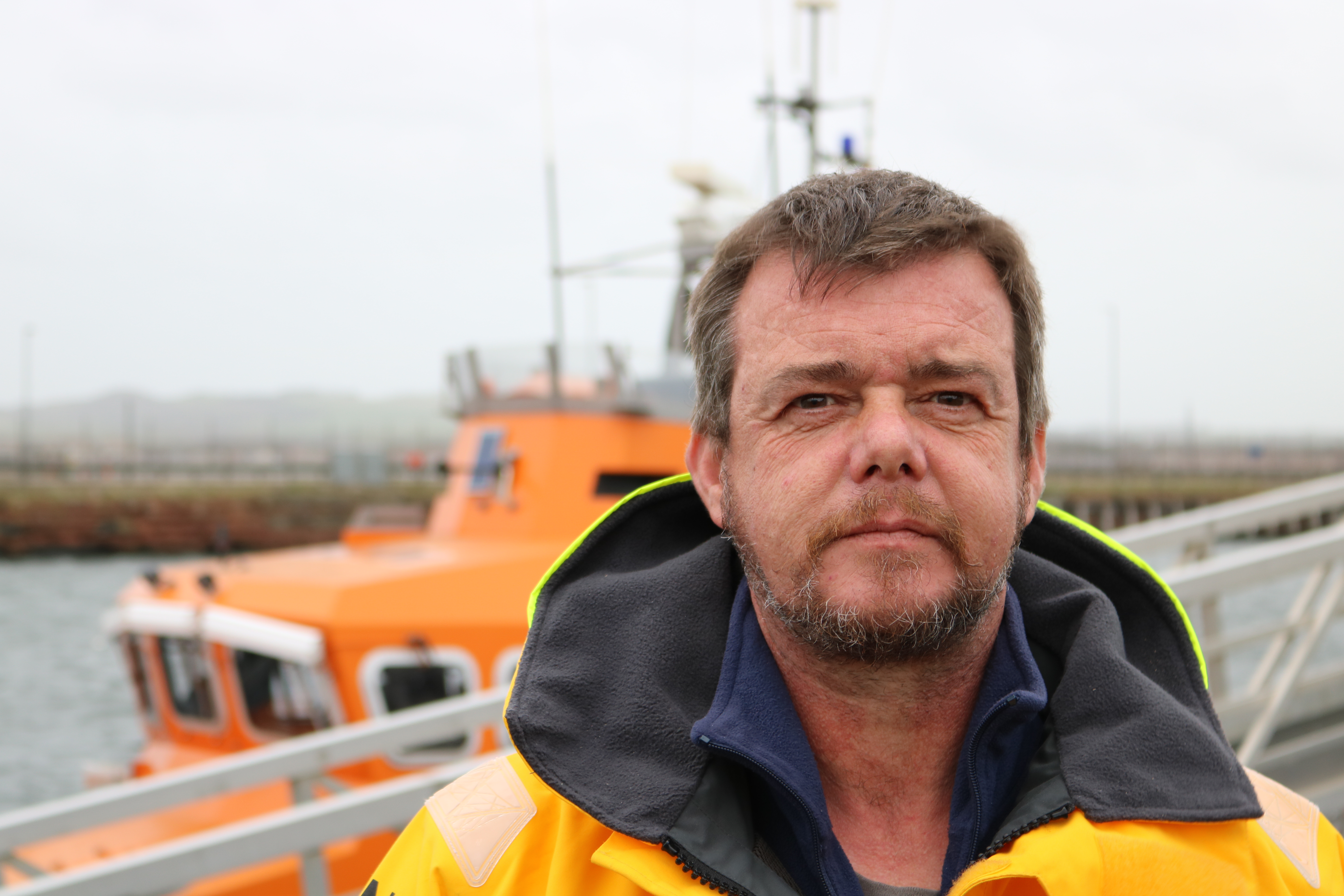 New full-time RNLI mechanic at Troon lifeboat station Evan Gallacher
