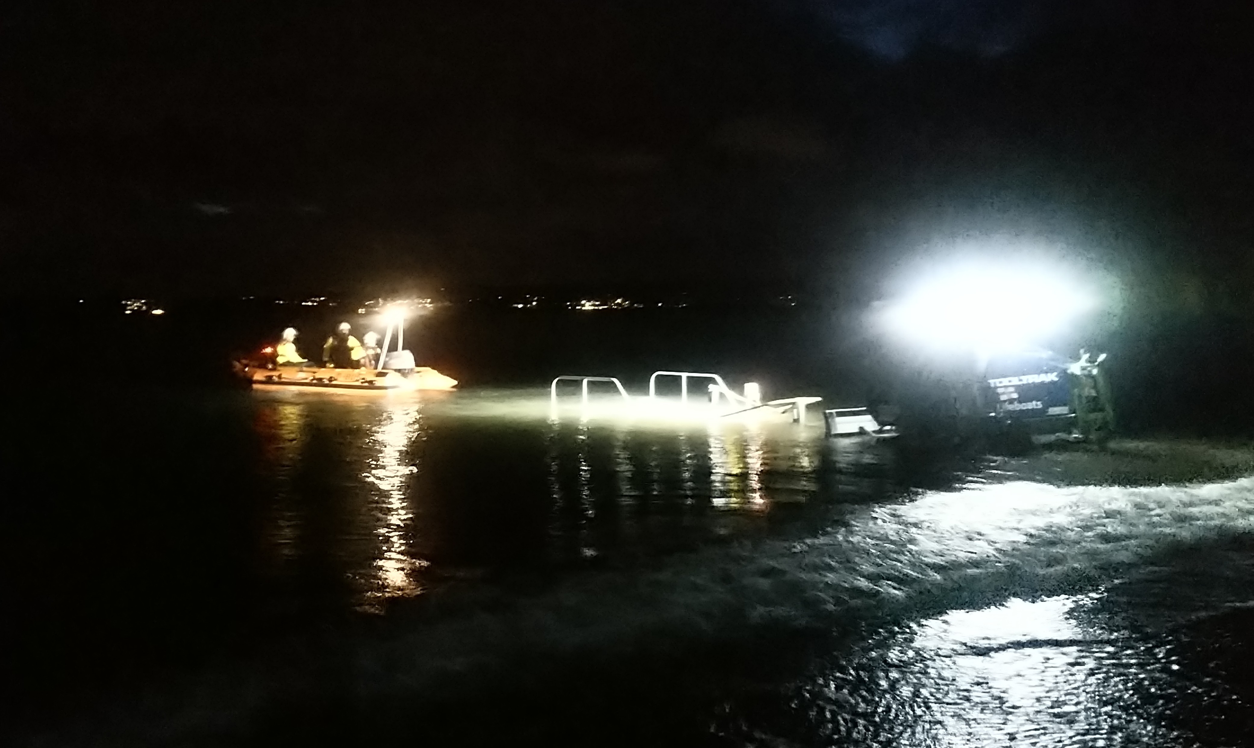 Recovery of George Bearman II after the rescue