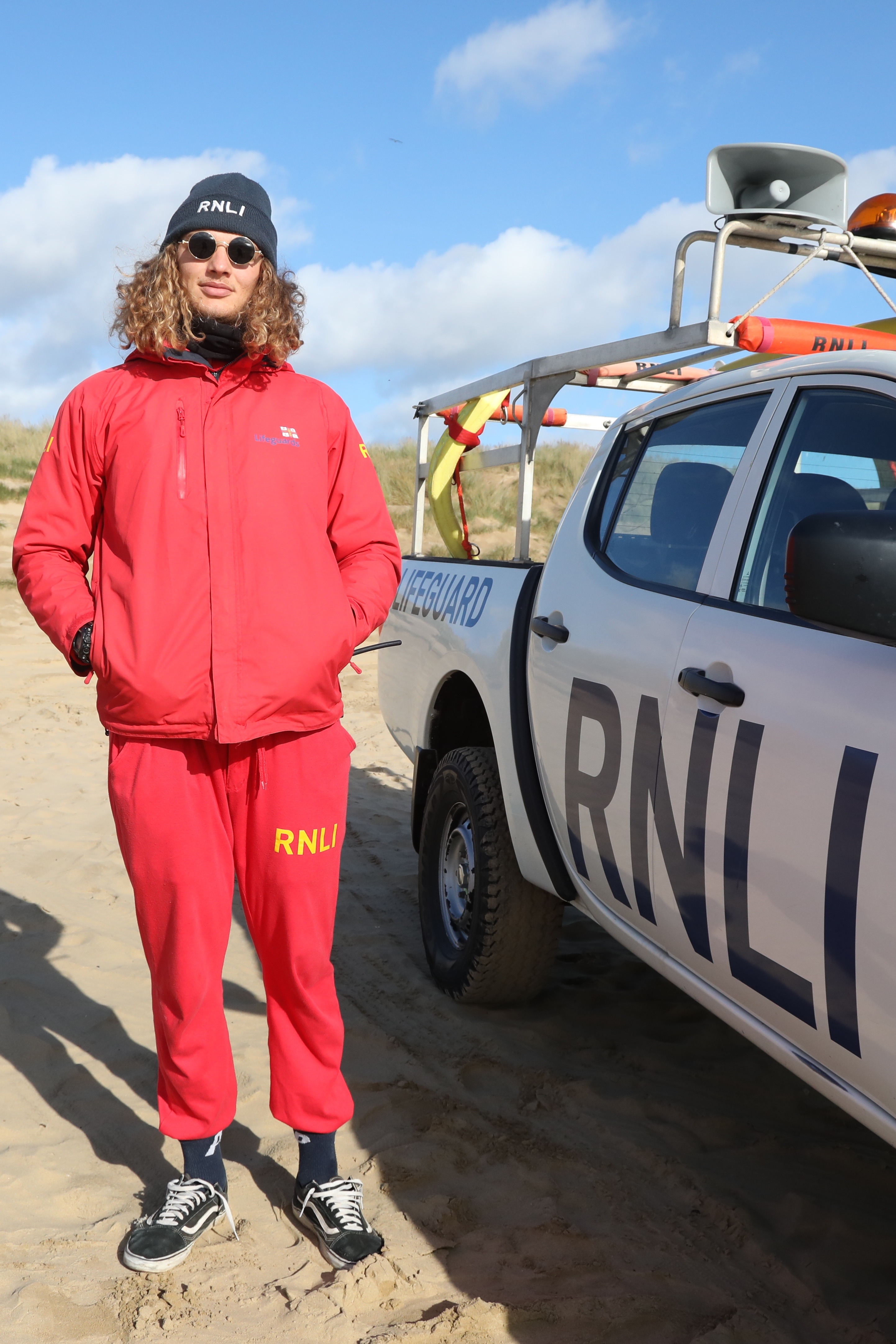 lifeguard on Camber Sands