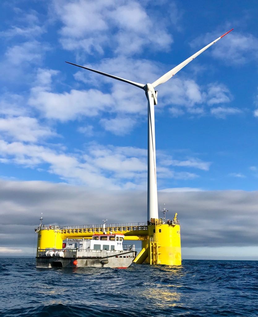 Wind Turbine under construction