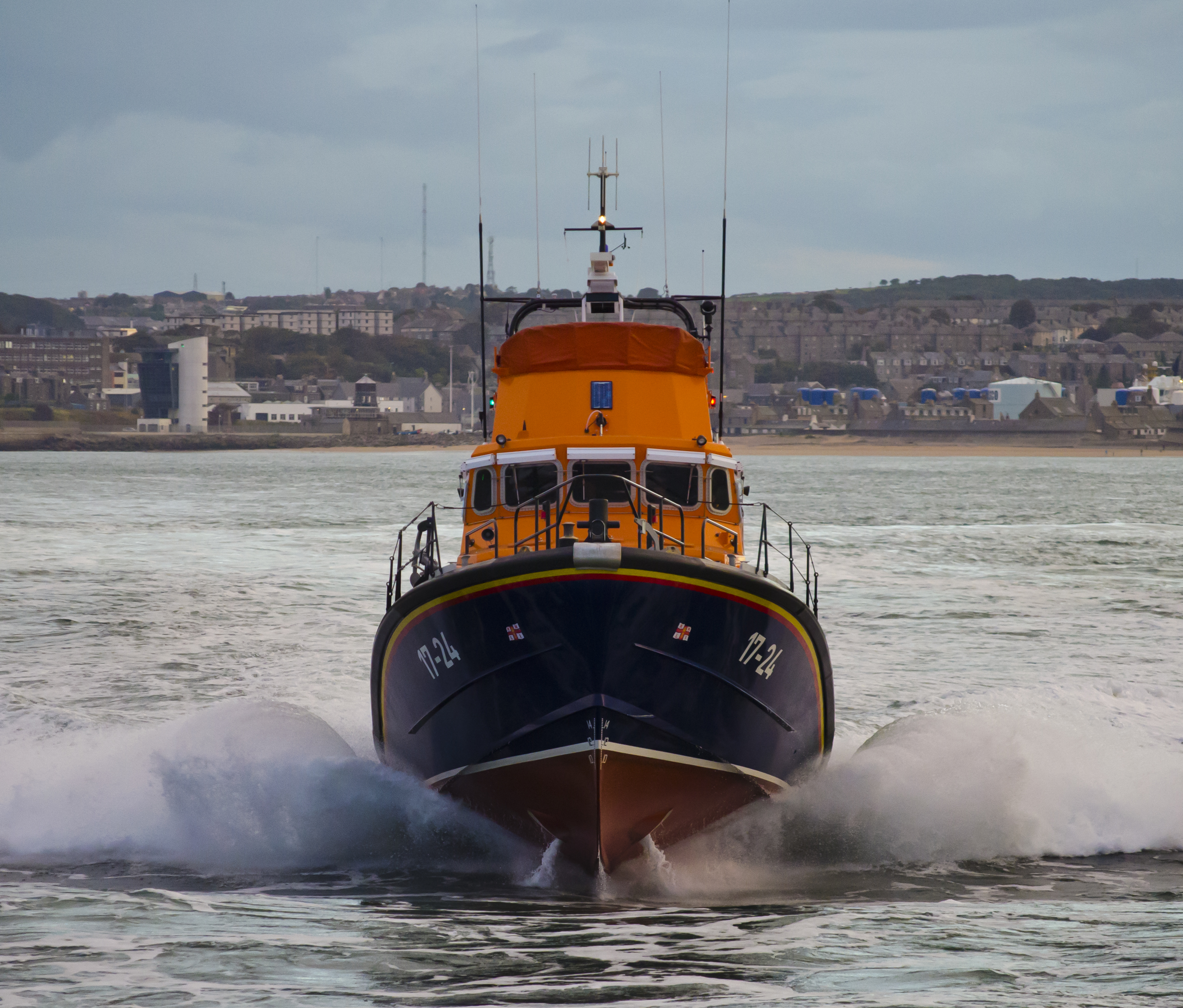 Aberdeen's Severn class all weather lifeboat 'Bon Accord'