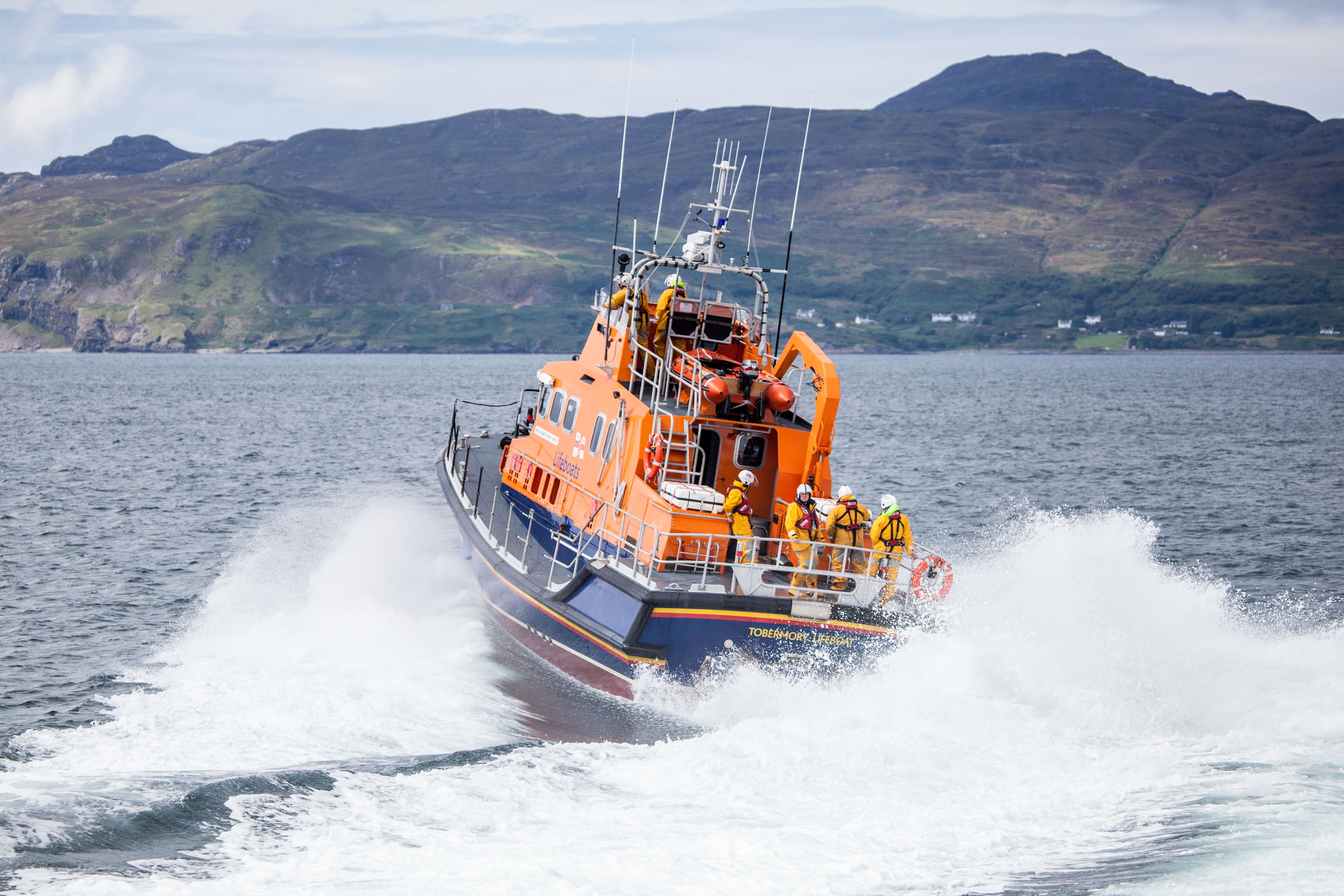 Library image of Tobermory lifeboat