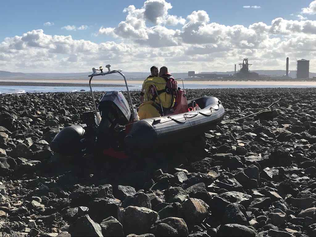 Boat capsizes near Redcar