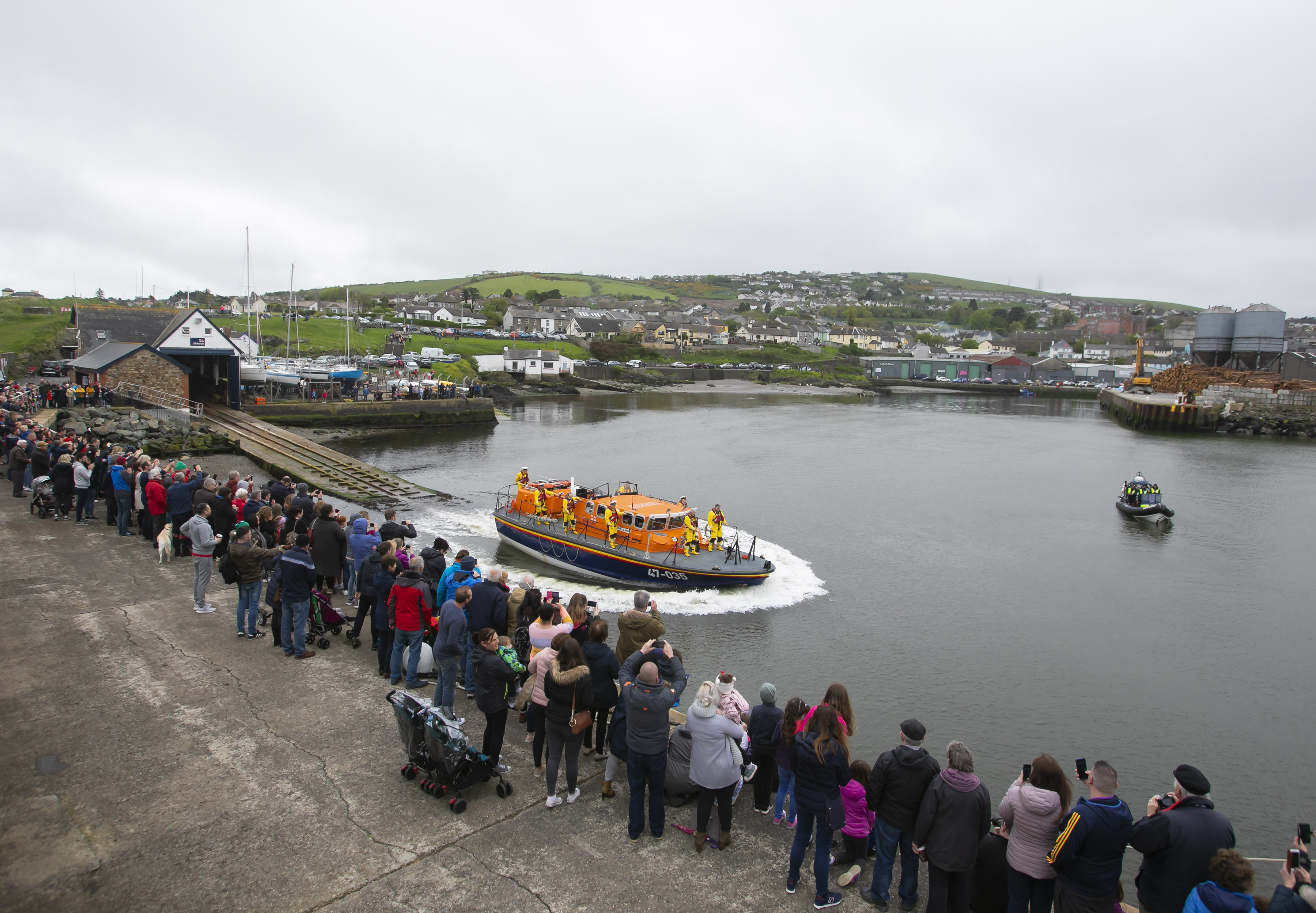 The last Tyne class lifeboat leaves the RNLI