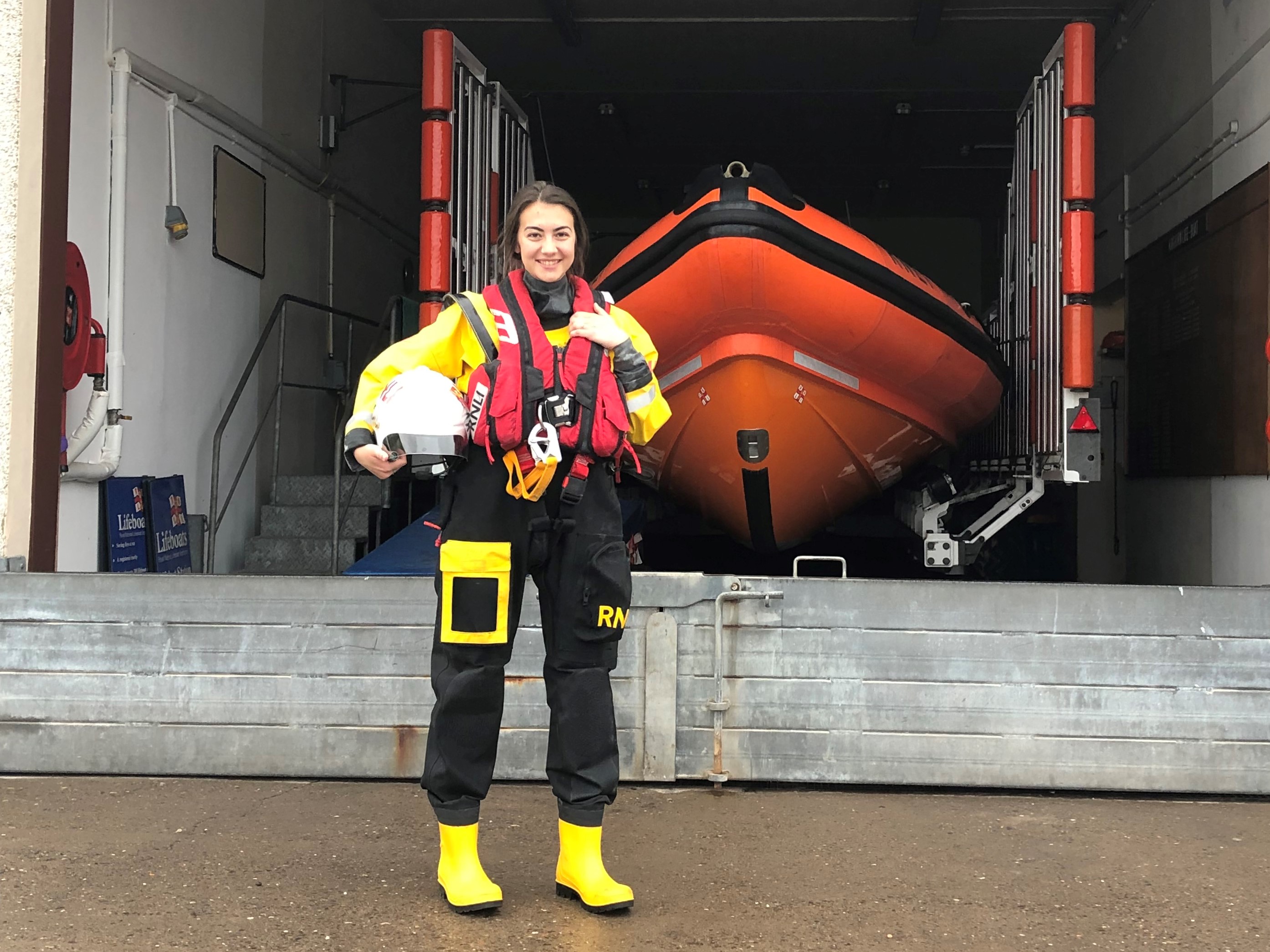 Kinghorn crewmember Kirstie Wakefield
