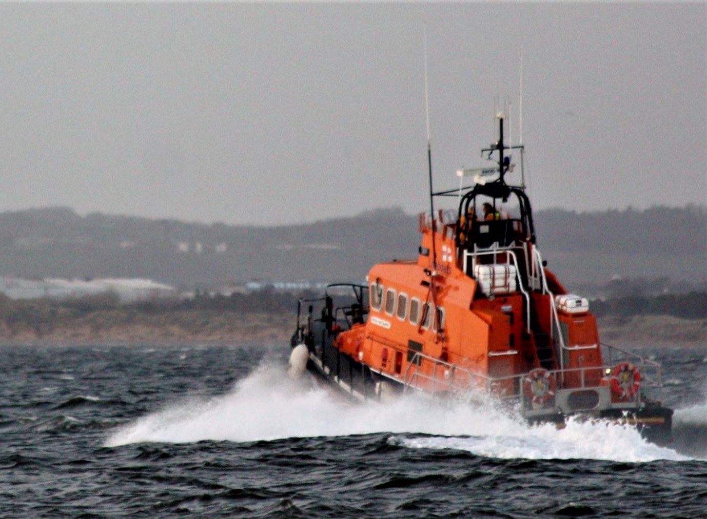 Troon RNLI all-weather lifeboat RNLB Jim Moffat
