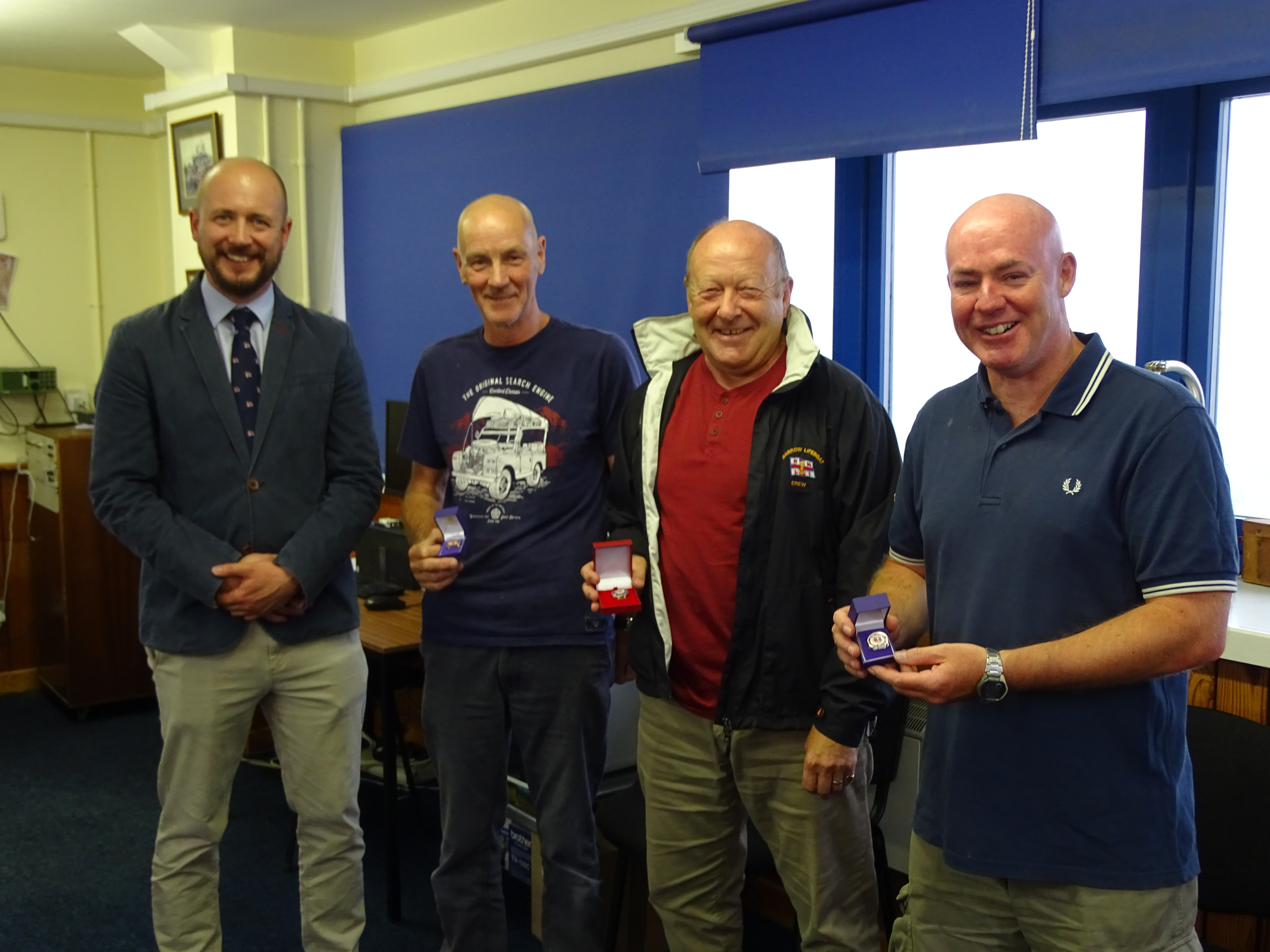 Barrow RNLI Long Service Awards