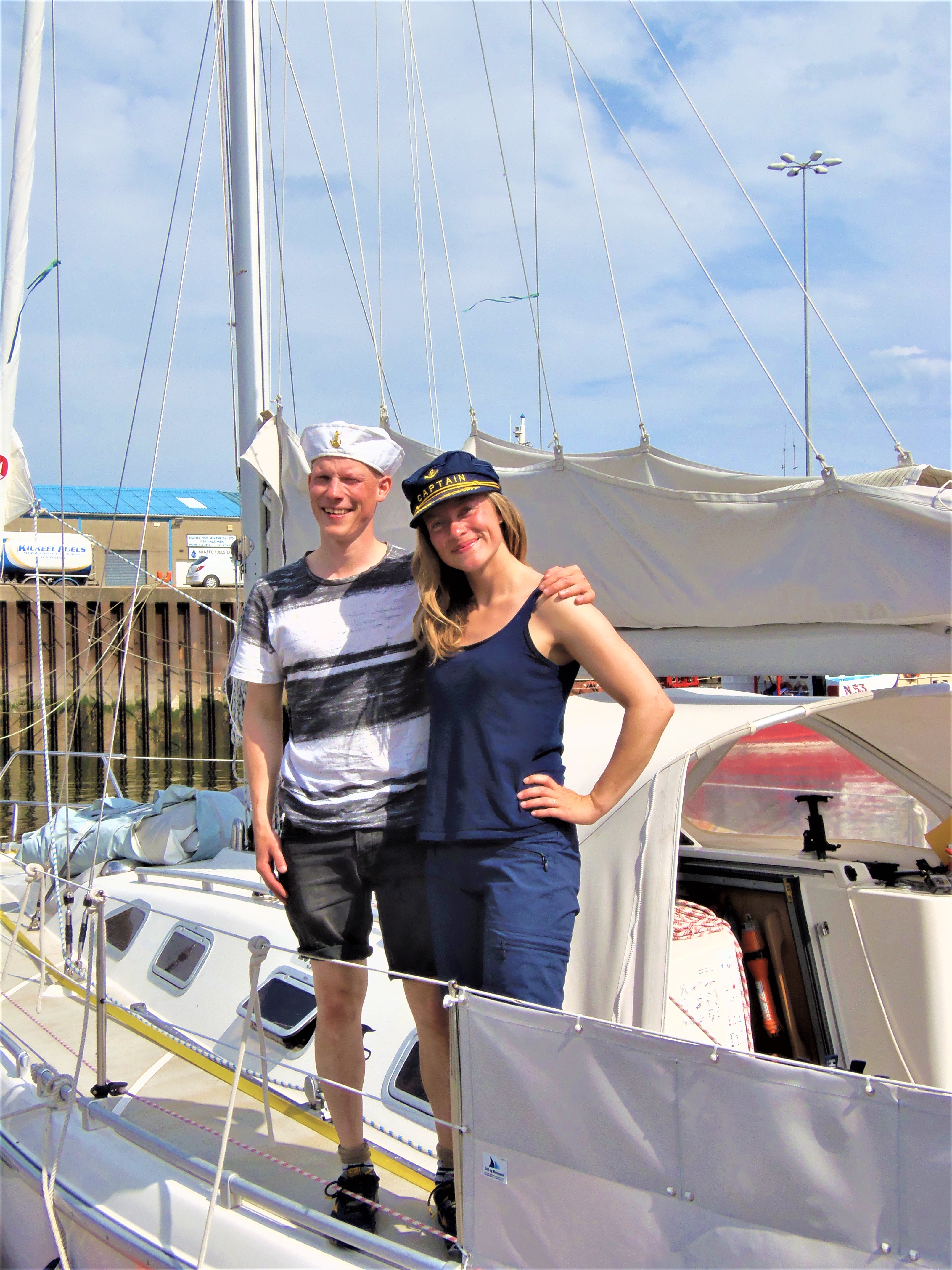 Andreas Lundboe with Charlotte Bratberg