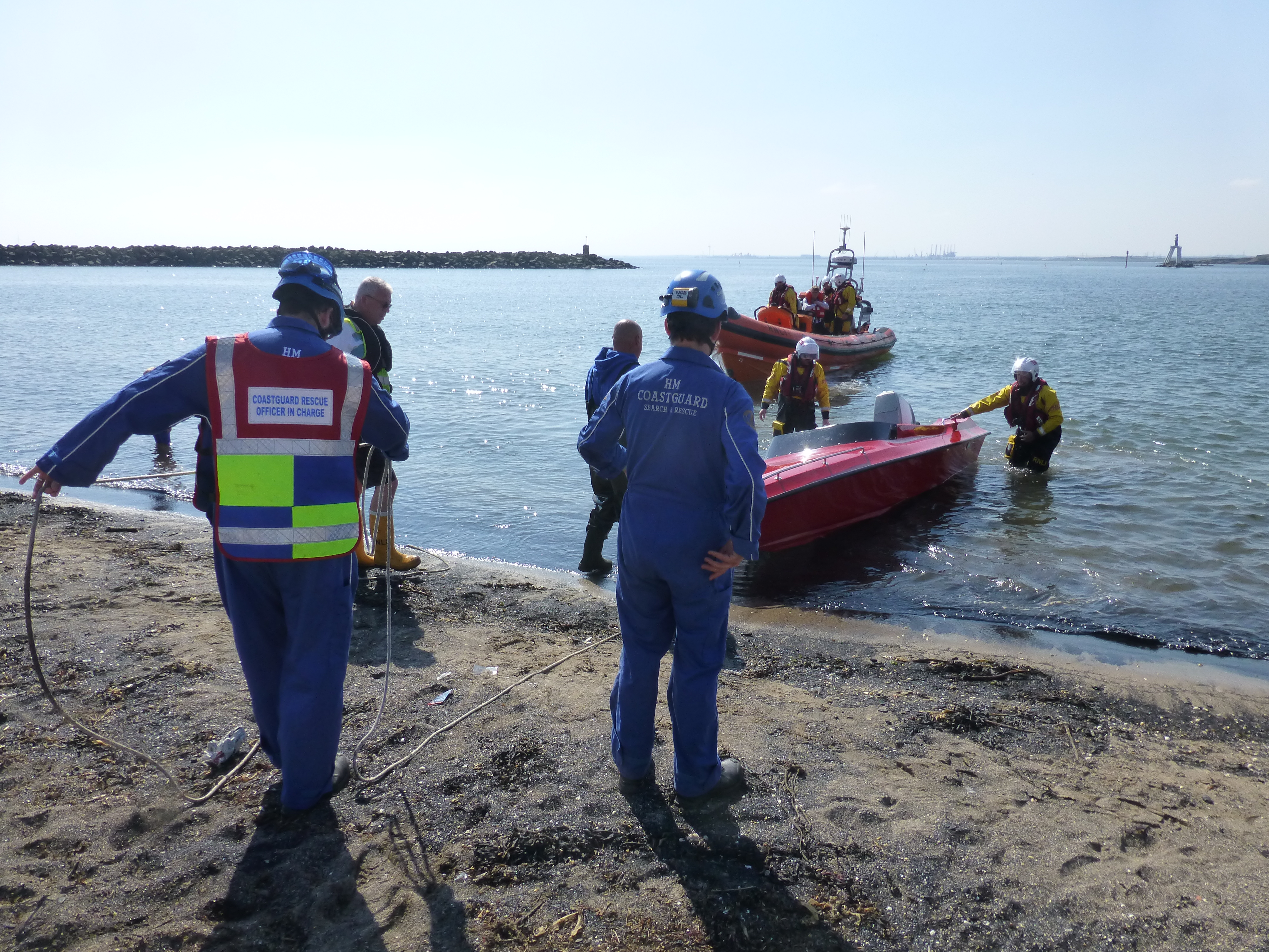 A series of photographs from today's call out