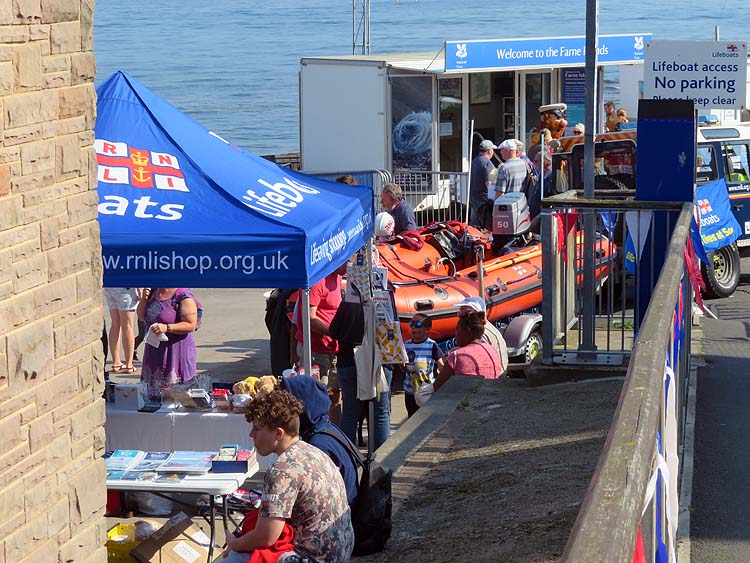 A busy day at Seahouses