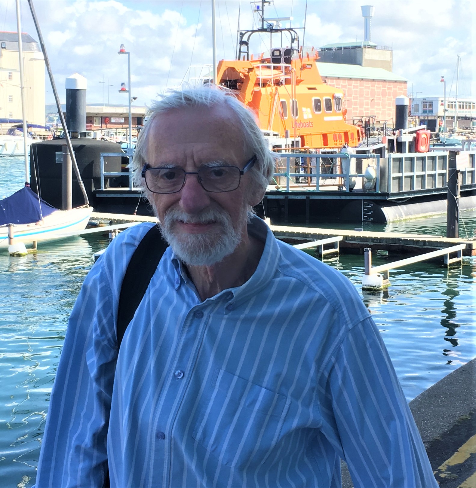 Rob Michael former chair of Weymouth lifeboat station