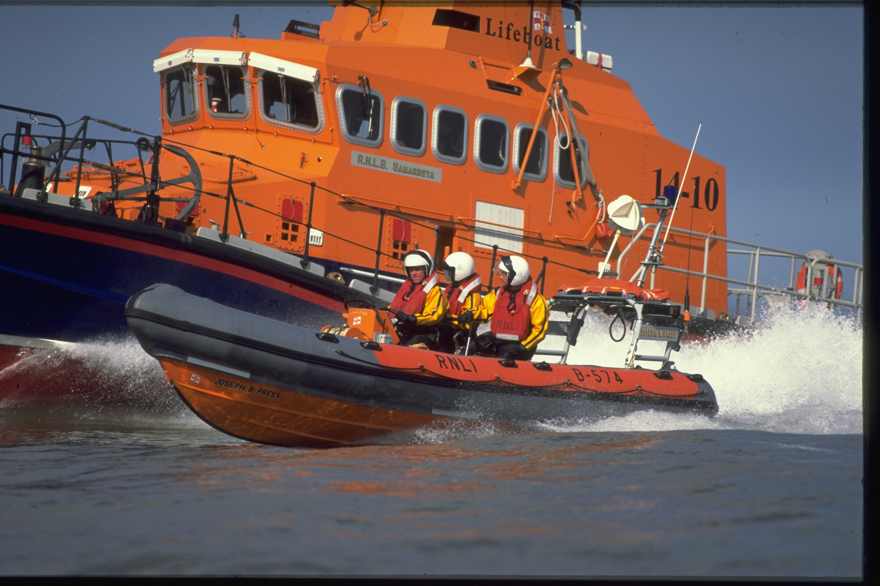 Great Yarmouth and Gorleston all-weather and inshore lifeboats